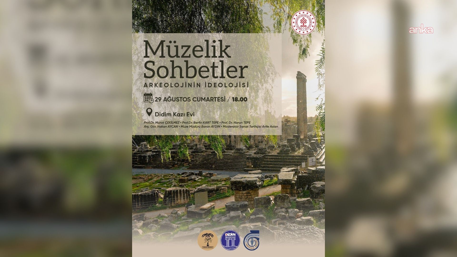 "Arkeolojinin İdeolojisi", Didim Kazı Evi'nde konuşulacak