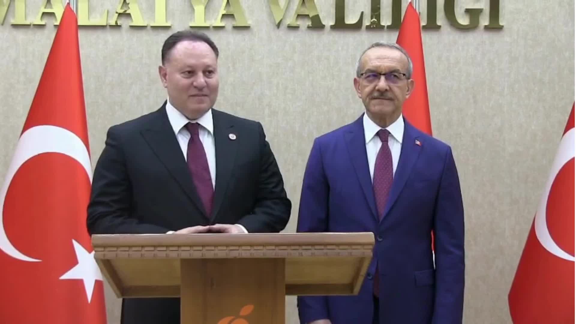 KKTC Cumhuriyet Meclisi Başkanı Ziya Öztürkler Malatya'da: "Kıbrıs Türk halkının yanında dağ gibi duran bir anavatanı vardır"