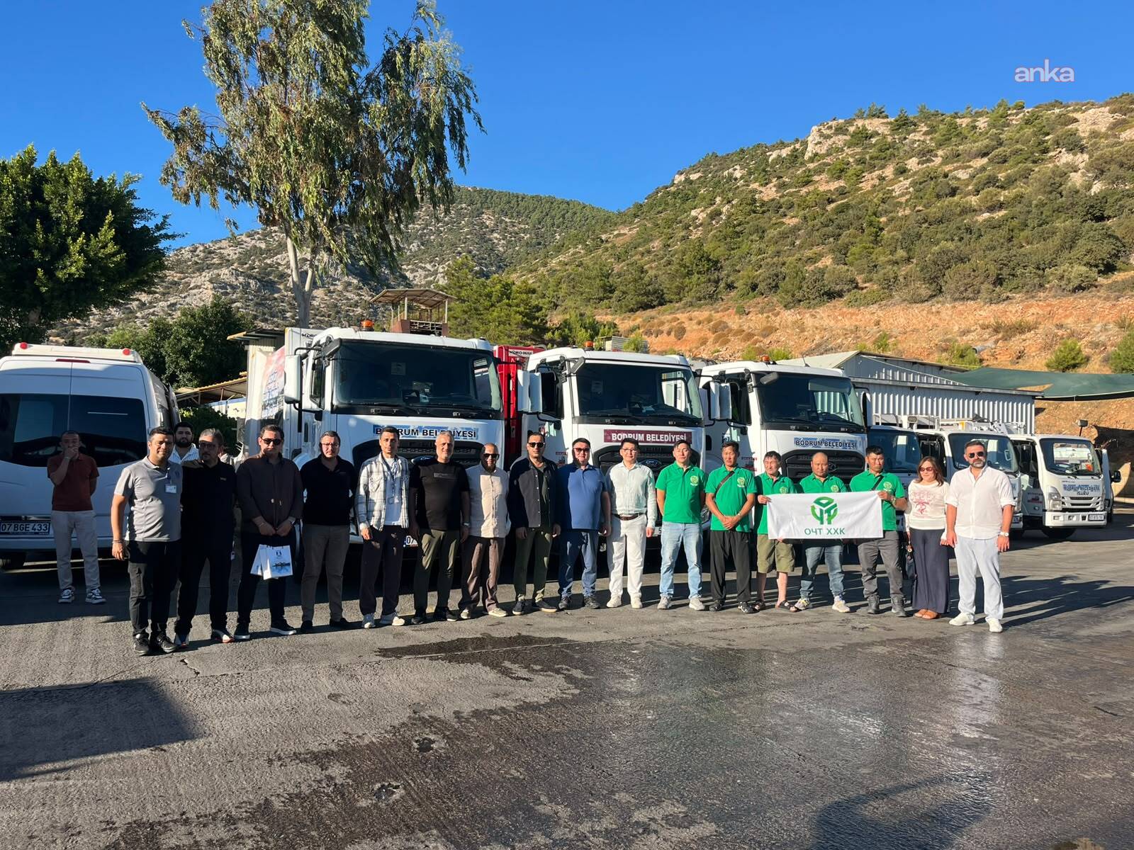 Bodrum’un kent temizliği uygulamaları, Moğolistan heyetine tanıtıldı