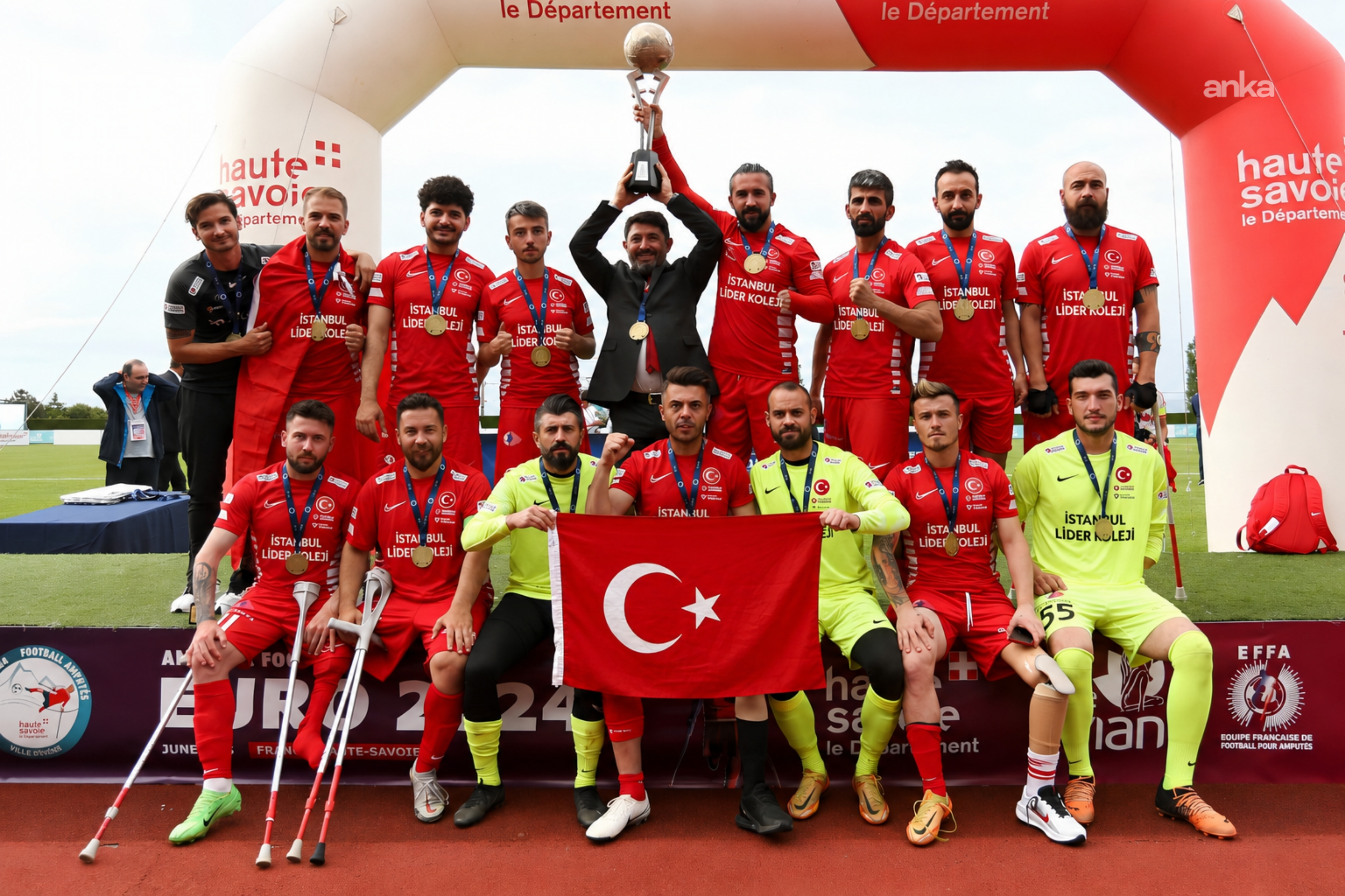 İstanbul Lider Koleji, Dünya Kupası yolundaki Ampute A Millî Takımı’nın Ana Sponsoru oldu