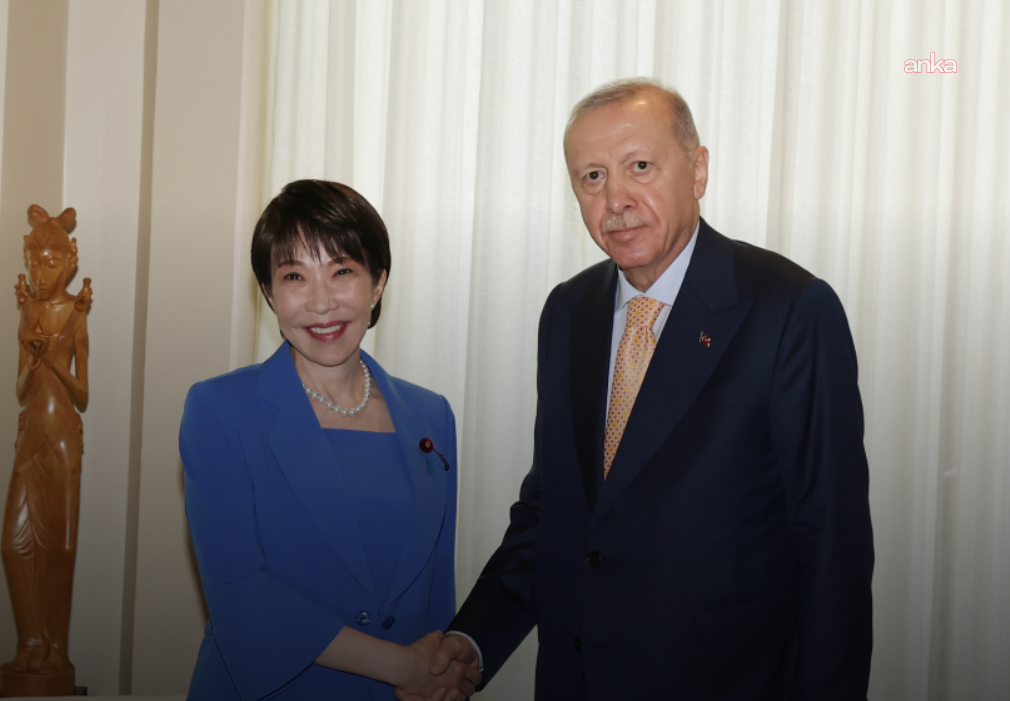 Cumhurbaşkanı Erdoğan, Japonya Başbakanı Takaiçi Sanae'yi kabul etti