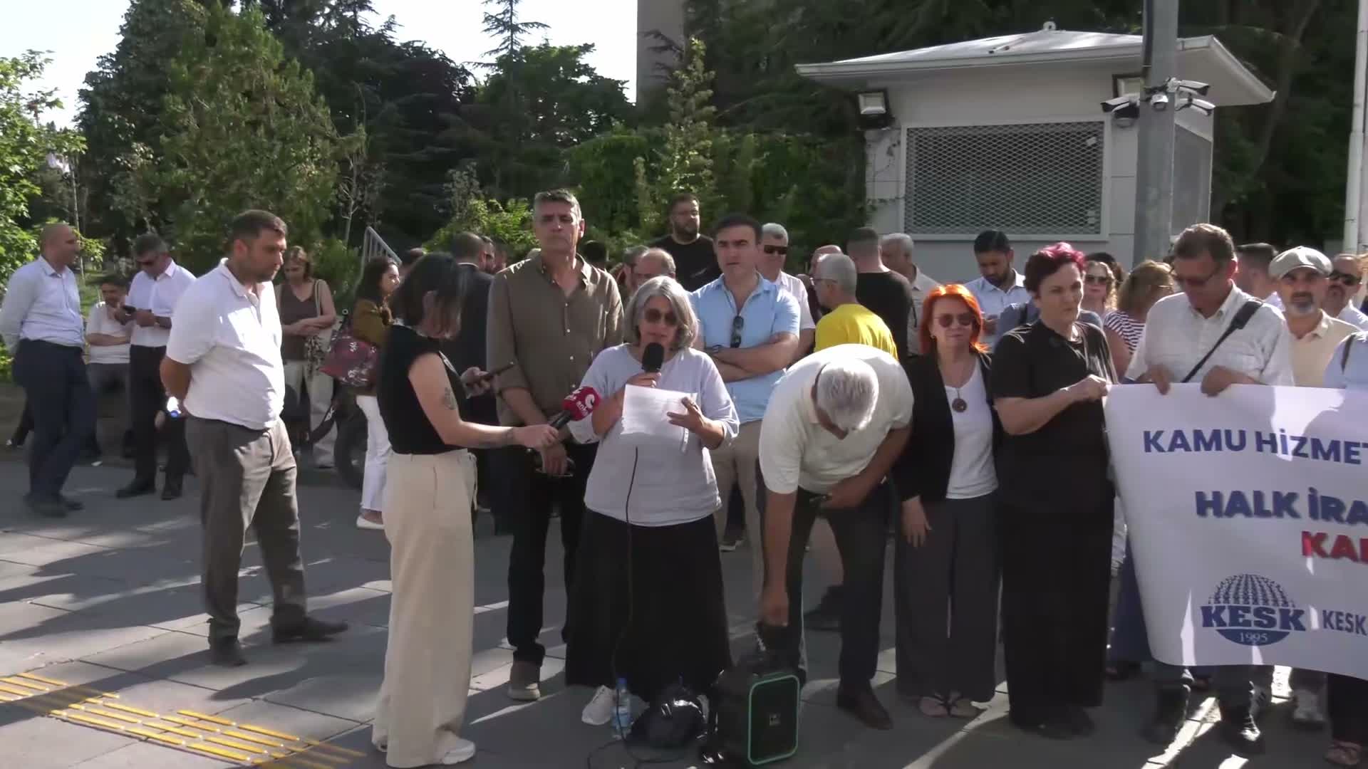 KESK'ten Çankaya Belediyesi operasyonuna tepki