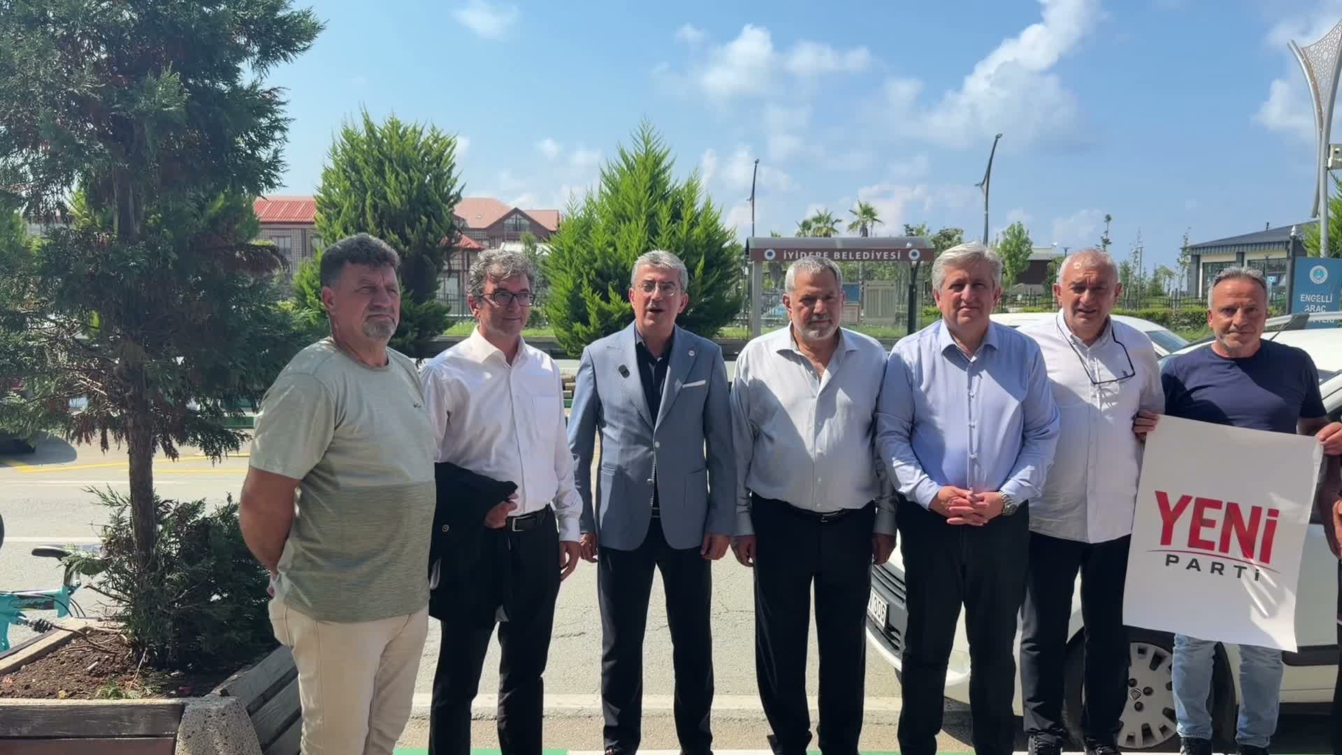YENİ Parti Grup Başkanvekili Gökhan Günaydın Rize’de