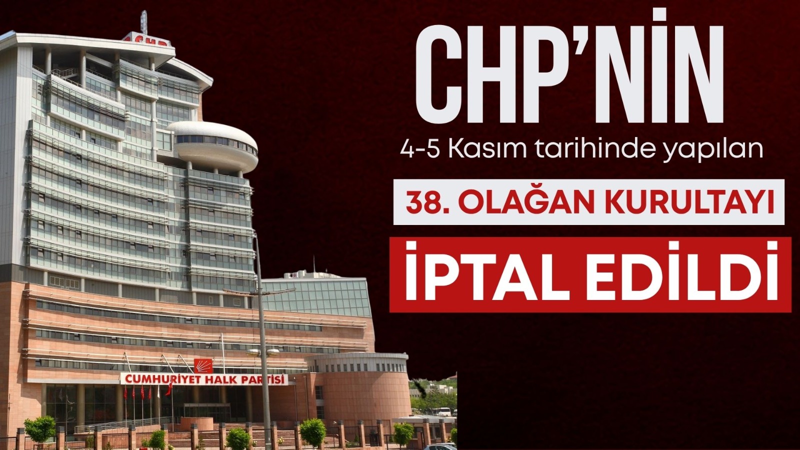 CHP Kurultayı'na iptal kararı... 15 barodan ortak açıklama: "Söz konusu karar açıkça hukuka aykırıdır"