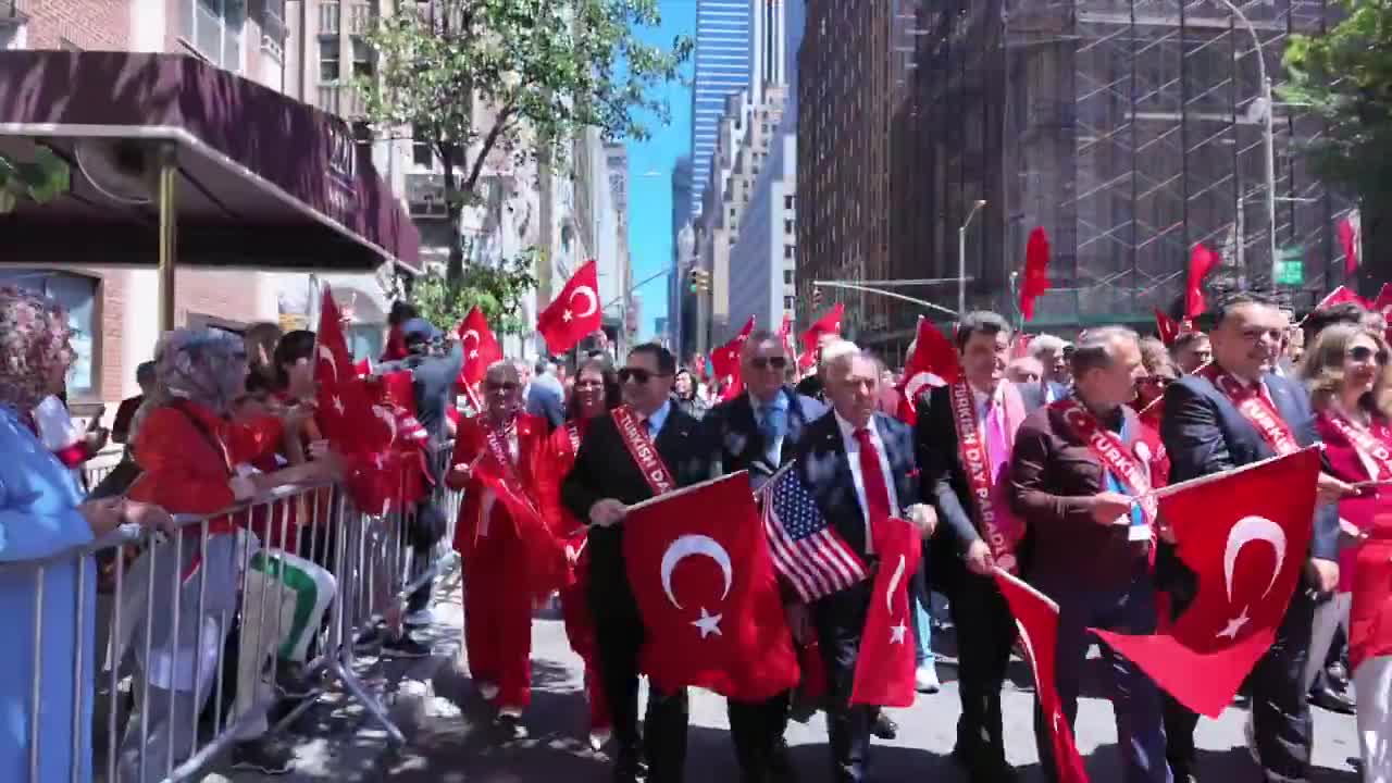 Mehteran Birlik Komutanlığı, New York Türk Günü Yürüyüşüne katıldı