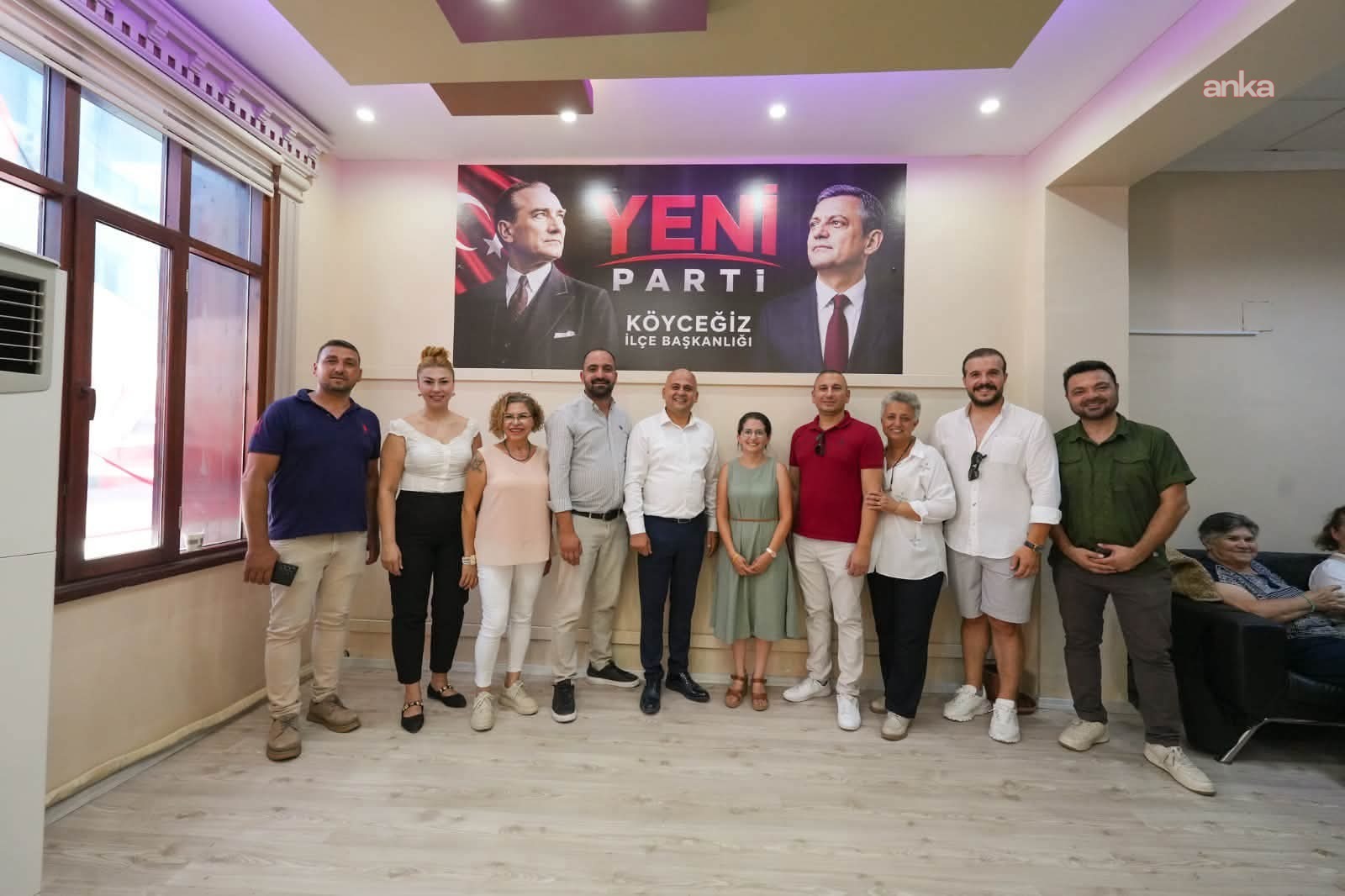 CHP Köyceğiz yönetimi toplu istifa ederek Yeni Partiye katıldı