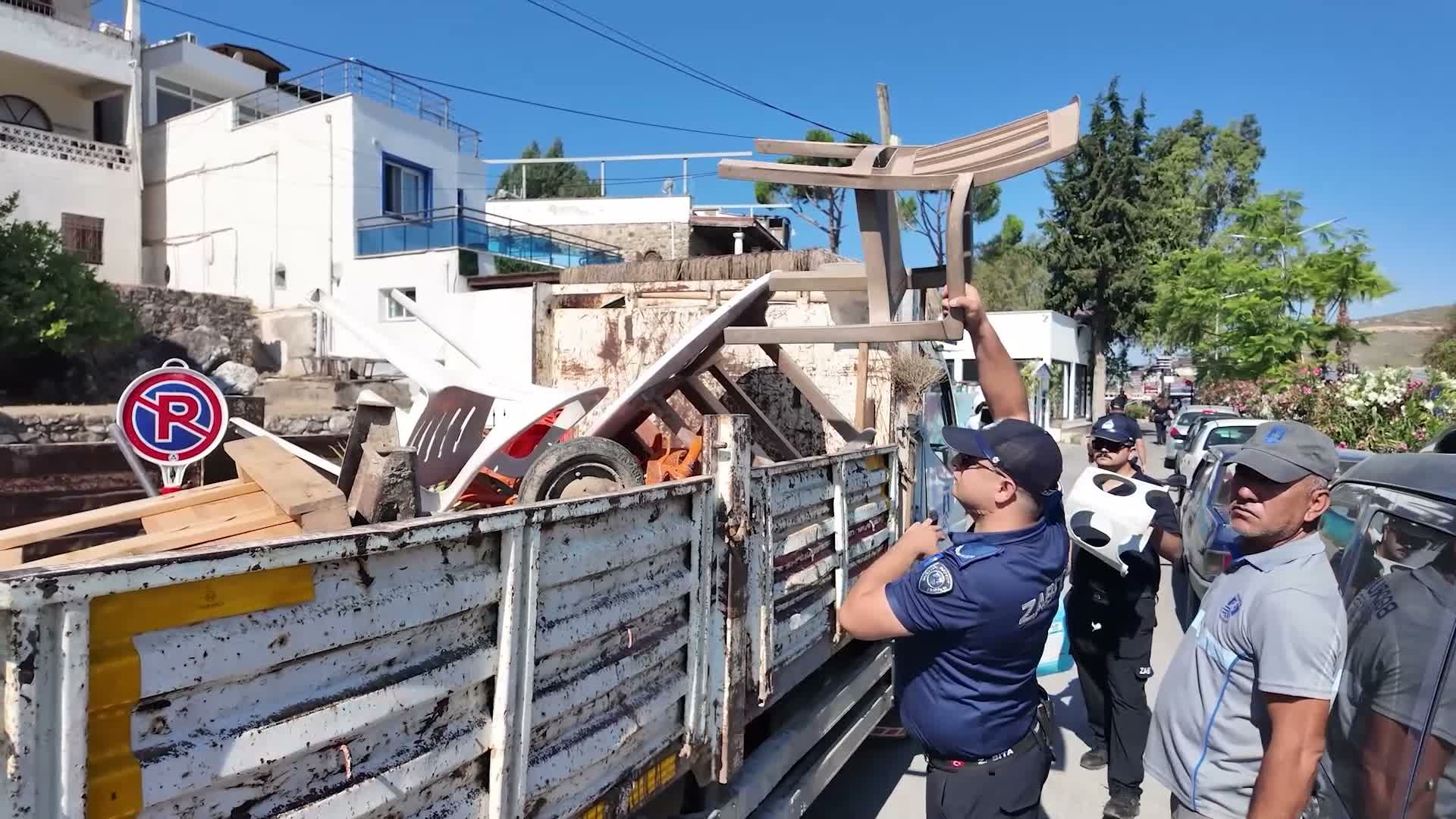 Bodrum'da denetim ve düzenleme çalışmaları devam ediyor