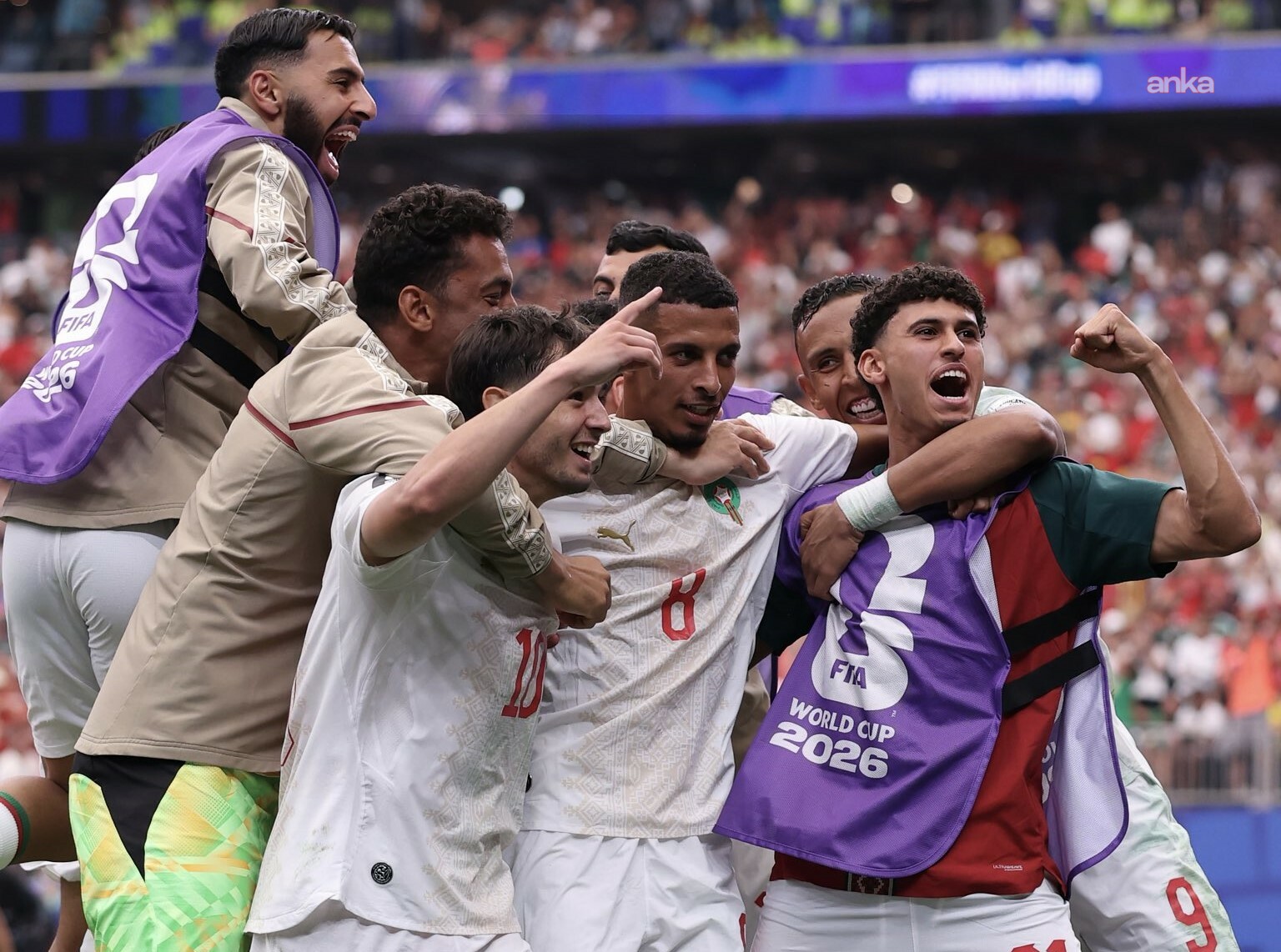 Fas, Kanada'yı 3 golle geçerek çeyrek finale yükseldi