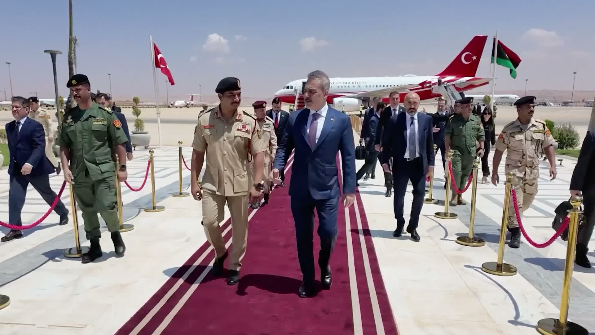 Dışişleri Bakanı Fidan Bingazi'de
