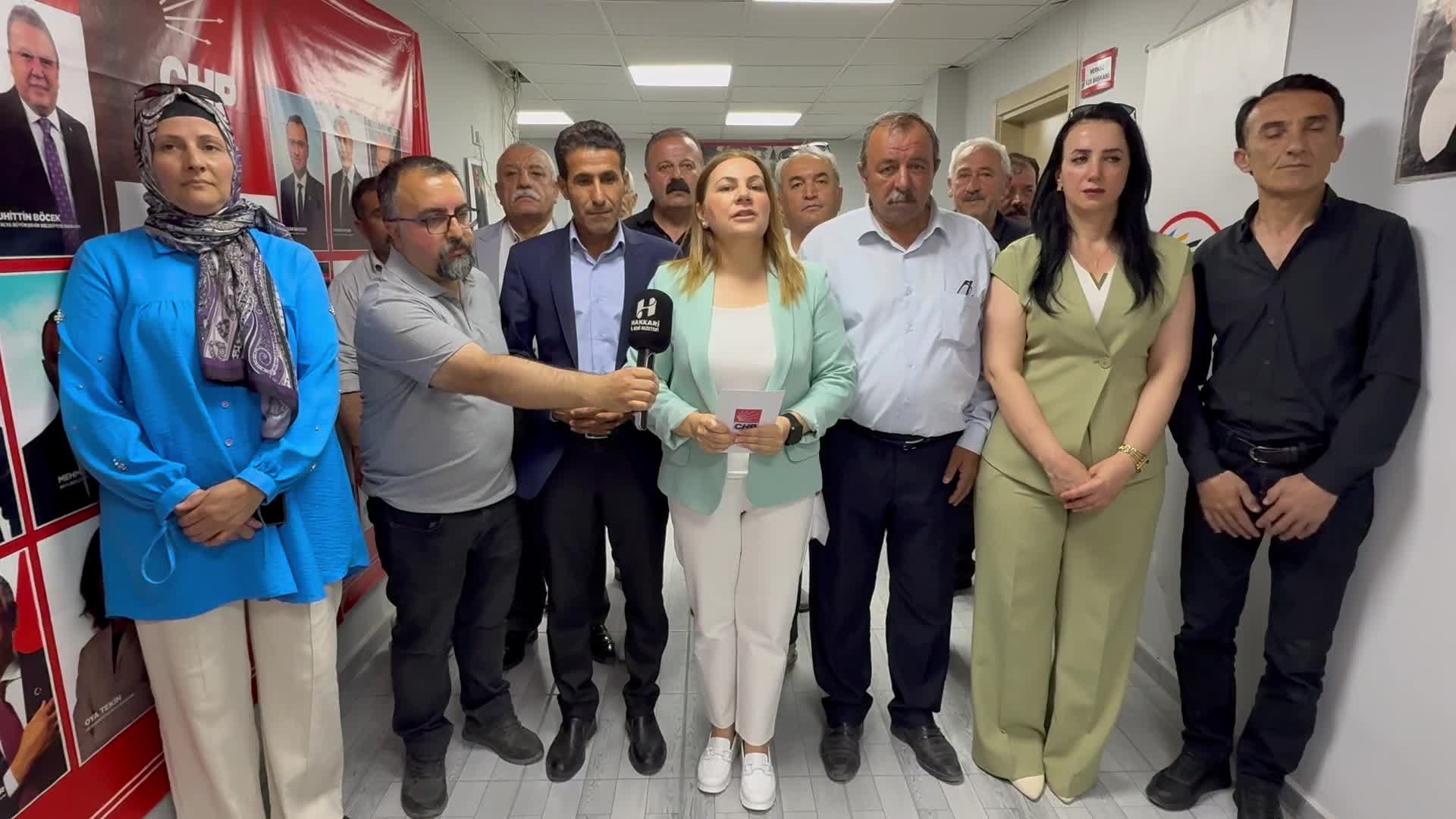 CHP Hakkari İl Başkanlığı görevinden alınan Çakırbeyli: “Bizler tarihin en güzel yerlerinde anılacağız”
