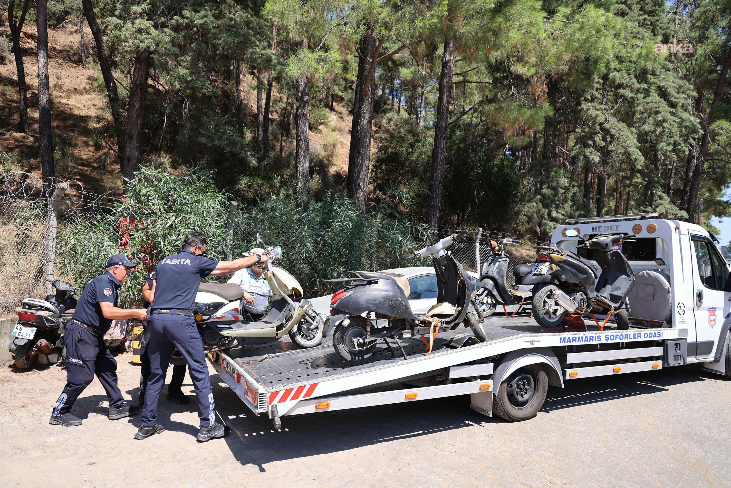 Marmaris'te hurda temizliği başladı