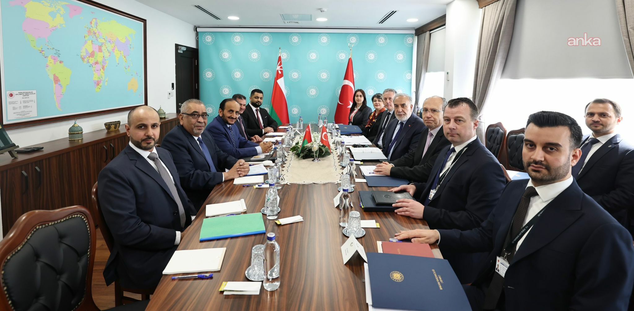 Türkiye-Umman siyasi istişareleri Ankara’da yapıldı