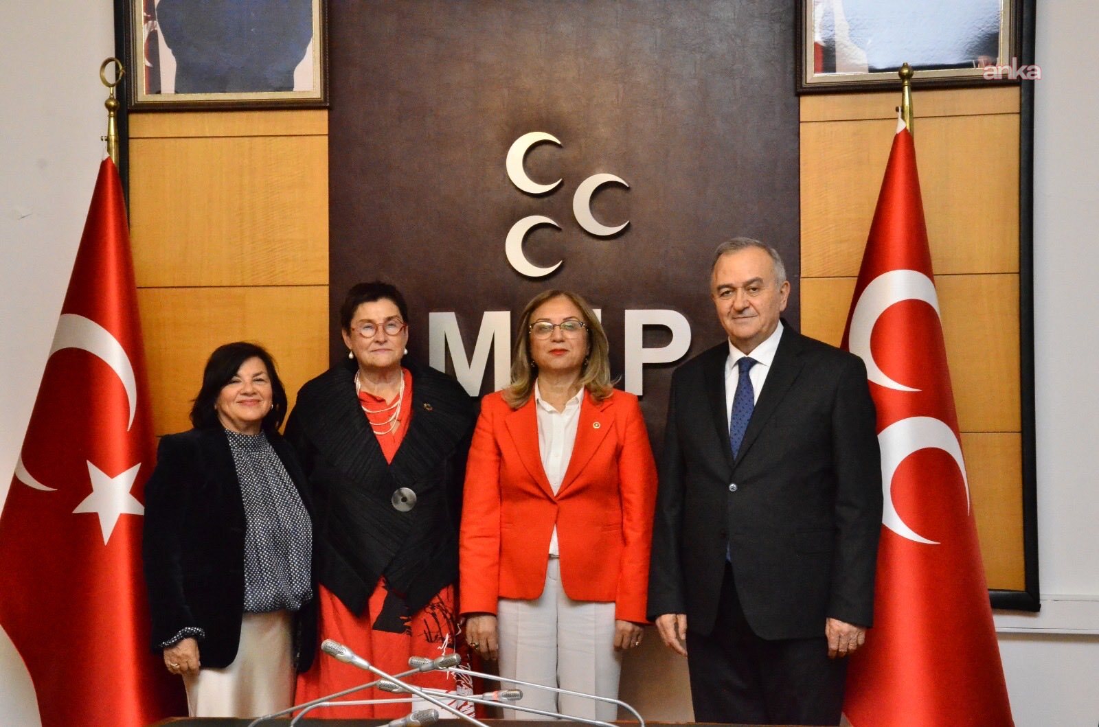 MHP Grup Başkanvekili Filiz Kılıç, AKPM Başkanı Petra Bayr ile görüştü
