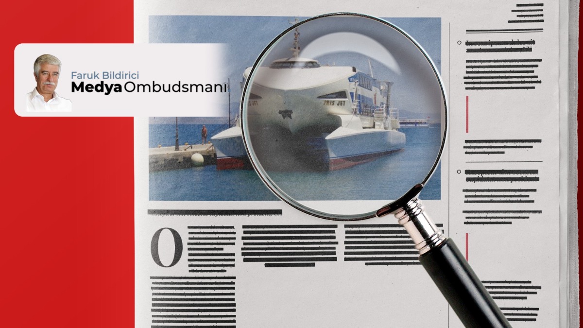 Gemi kazasında asıl sürprizi medya yapmış