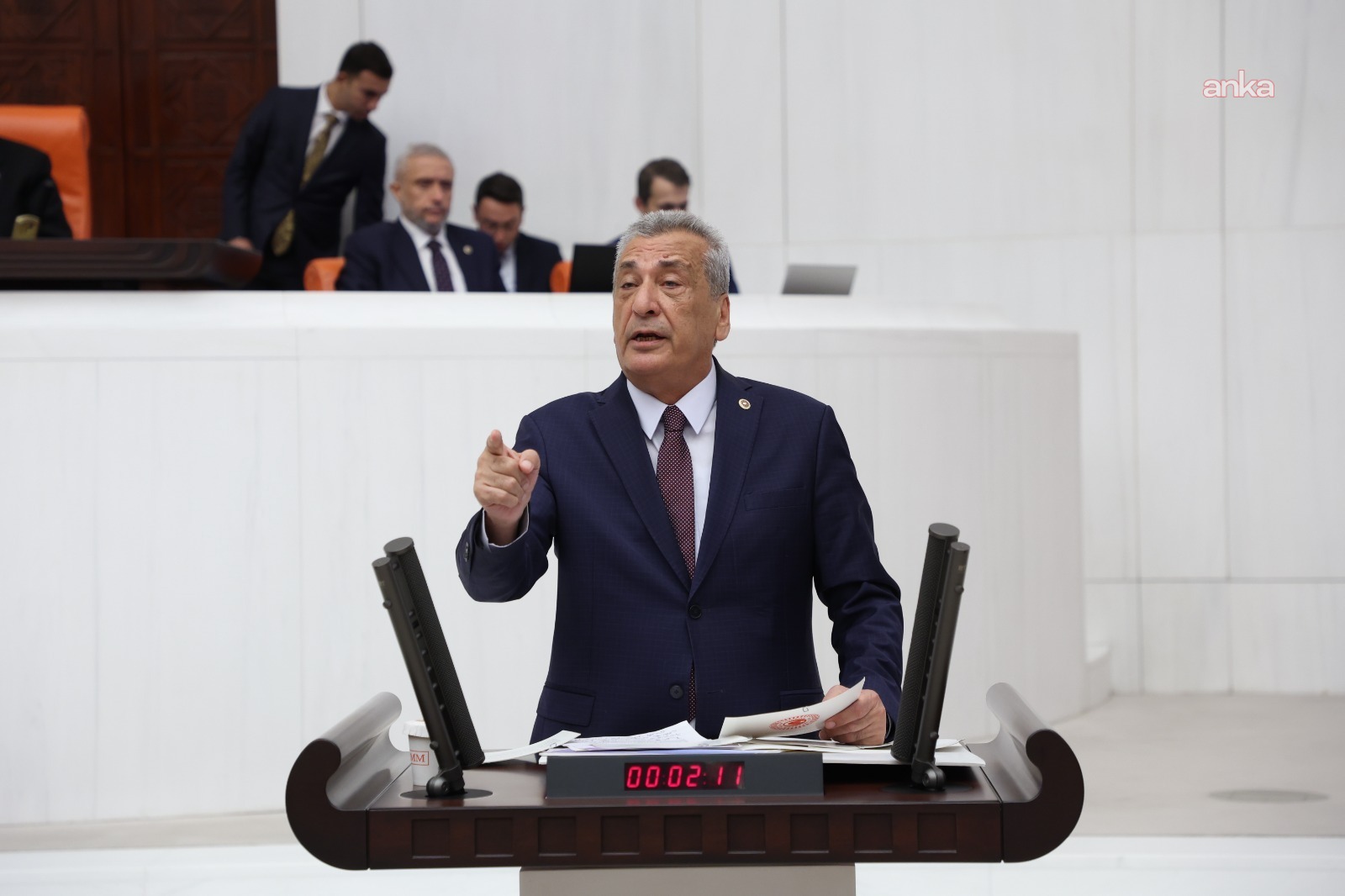 CHP'li Öztürkmen, ANKA'nın İskenderun Devlet Hastanesi haberini TBMM gündemine taşıdı