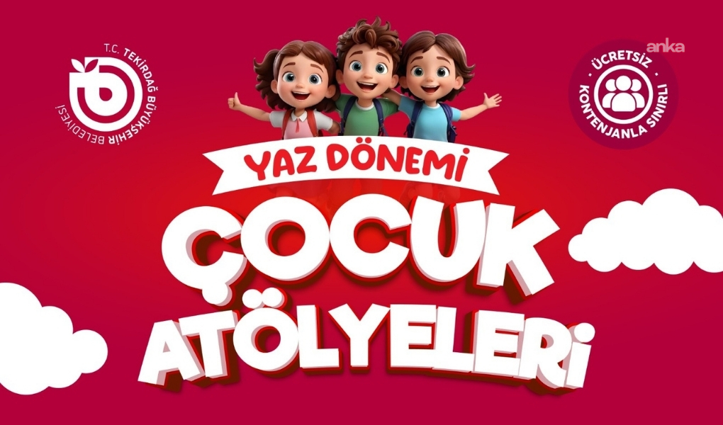 Çerkezköy Kadın Danışma Merkezi’nde çocuklara yönelik yaz atölyeleri başlıyor