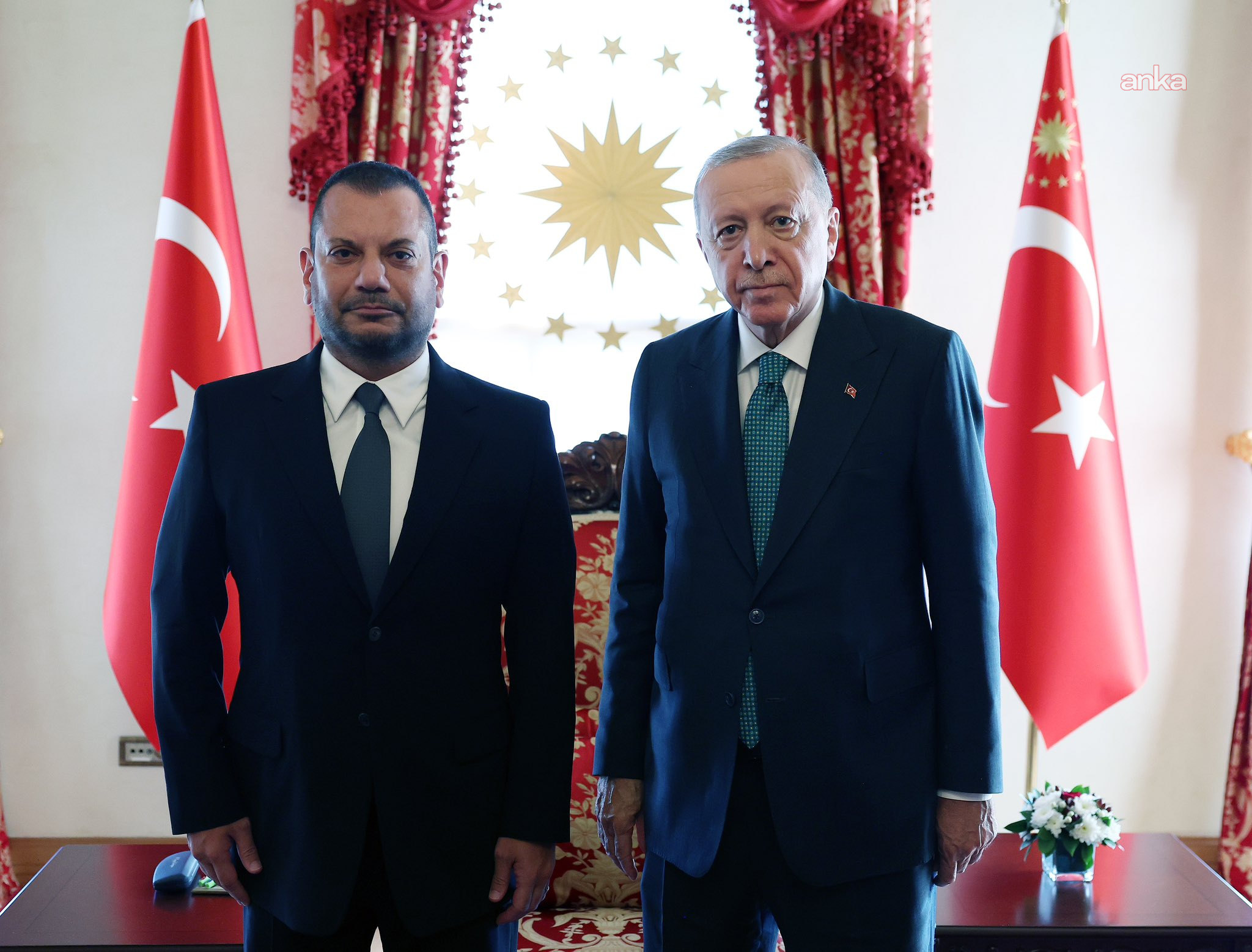 Cumhurbaşkanı Erdoğan, Trabzonspor Kulübü Başkanı Doğan'ı kabul etti