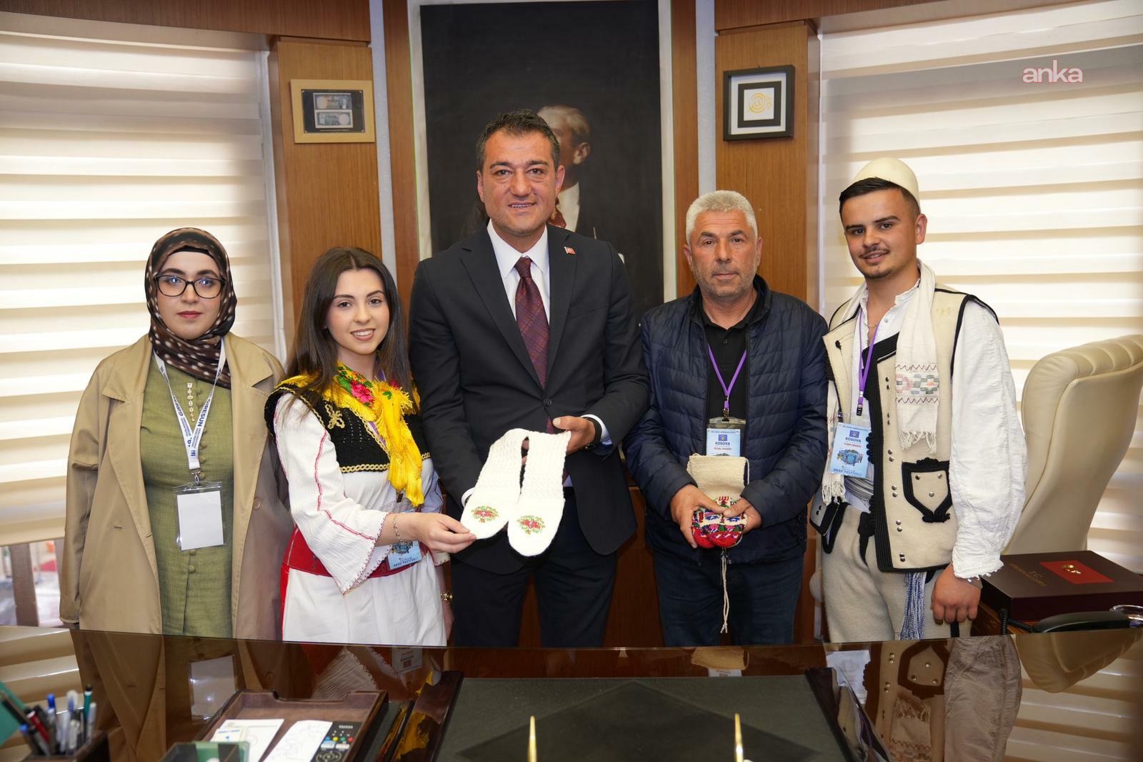 Giresun Belediye Başkanı Köse, festival ekiplerini makamında ağırladı