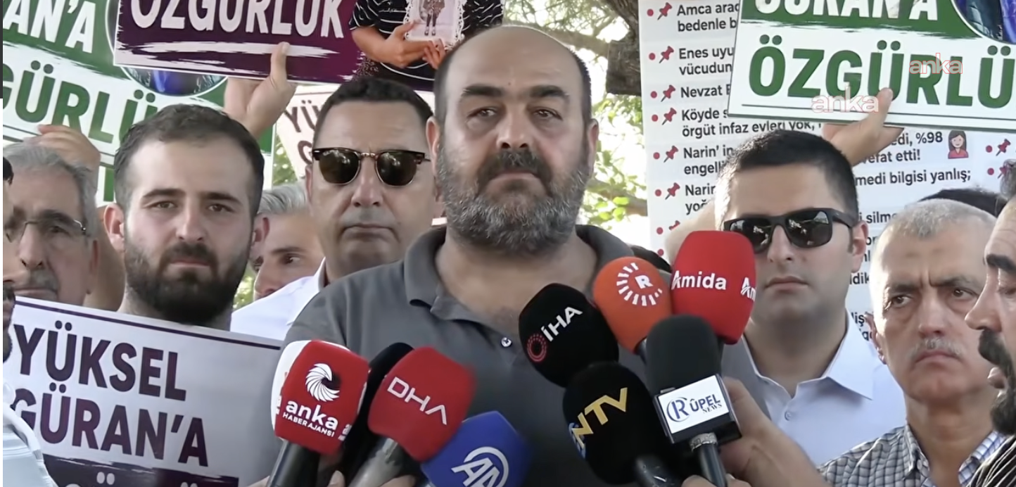 Narin Güran’ın babası Diyarbakır’dan Cumhurbaşkanlığı'na yürüyecek