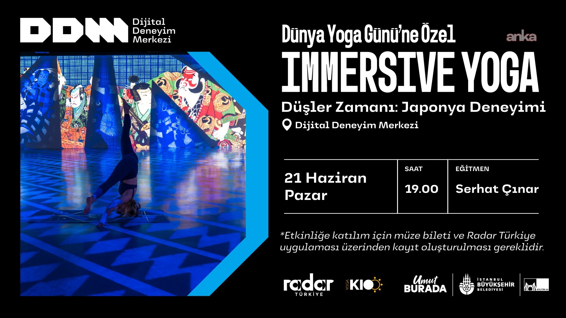 İBB Kültür AŞ’den Dünya Yoga Günü’nde özel program