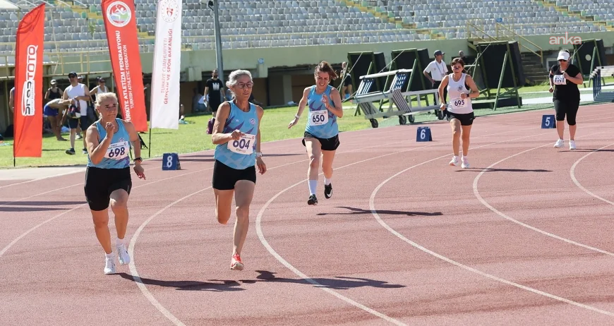 Bodrumlu milli atlet Fatma Anter, Türkiye Masterlar Atletizm Şampiyonası'nda Türkiye rekoru kırdı