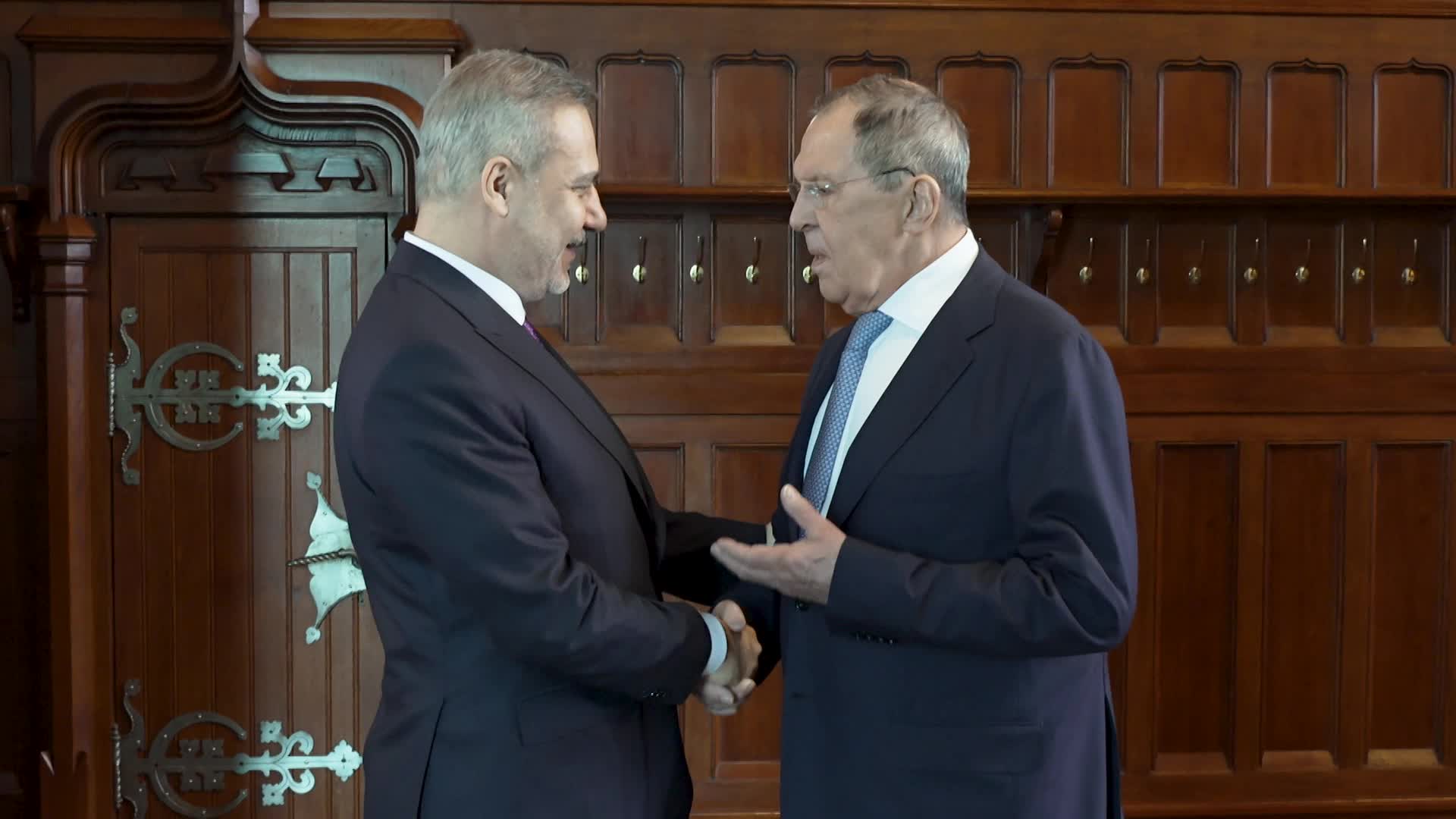 Bakan Fidan, Rus mevkidaşı ile bir araya geldi