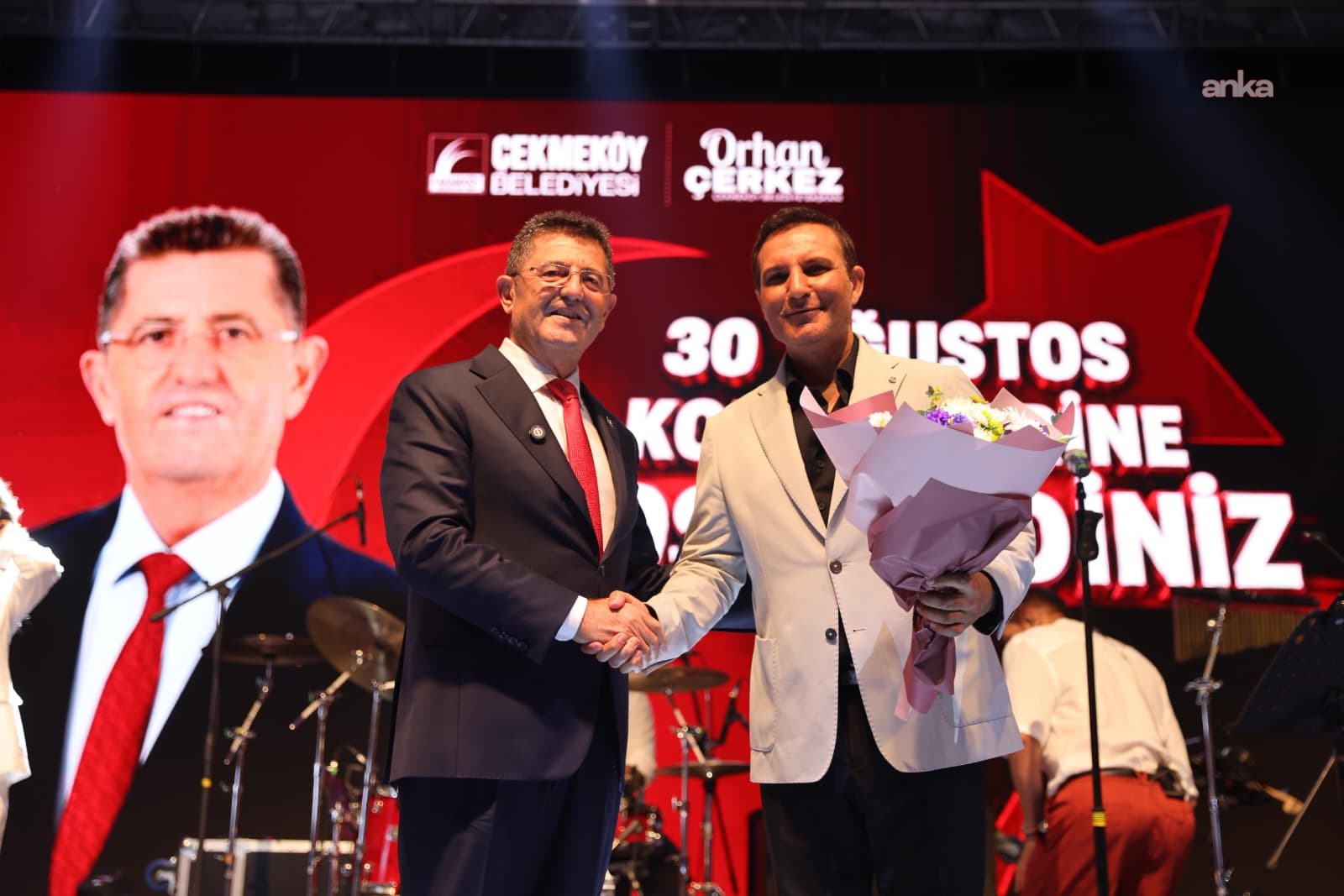 Çekmeköy’de 30 Ağustos coşkusu, Rafet El Roman konseriyle taçlandı