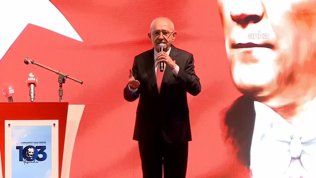 CHP’nin 103’üncü kuruluş yıl dönümü… Kemal Kılıçdaroğlu: CH…