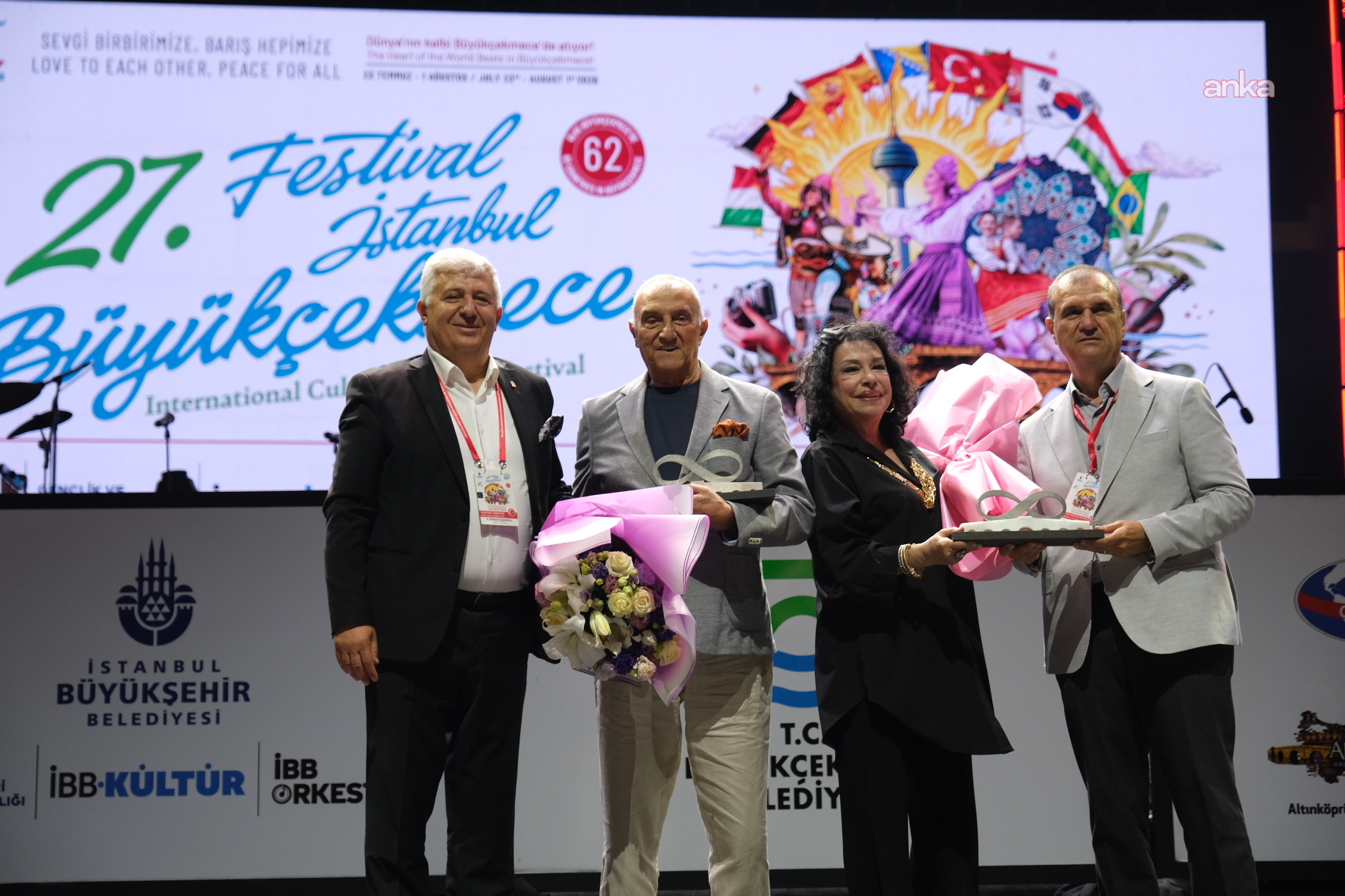 Büyükçekmece Sanat Festivali’nde Selma Güneri ve Mustafa Alabora’ya "Yaşam Boyu Onur Ödülü"