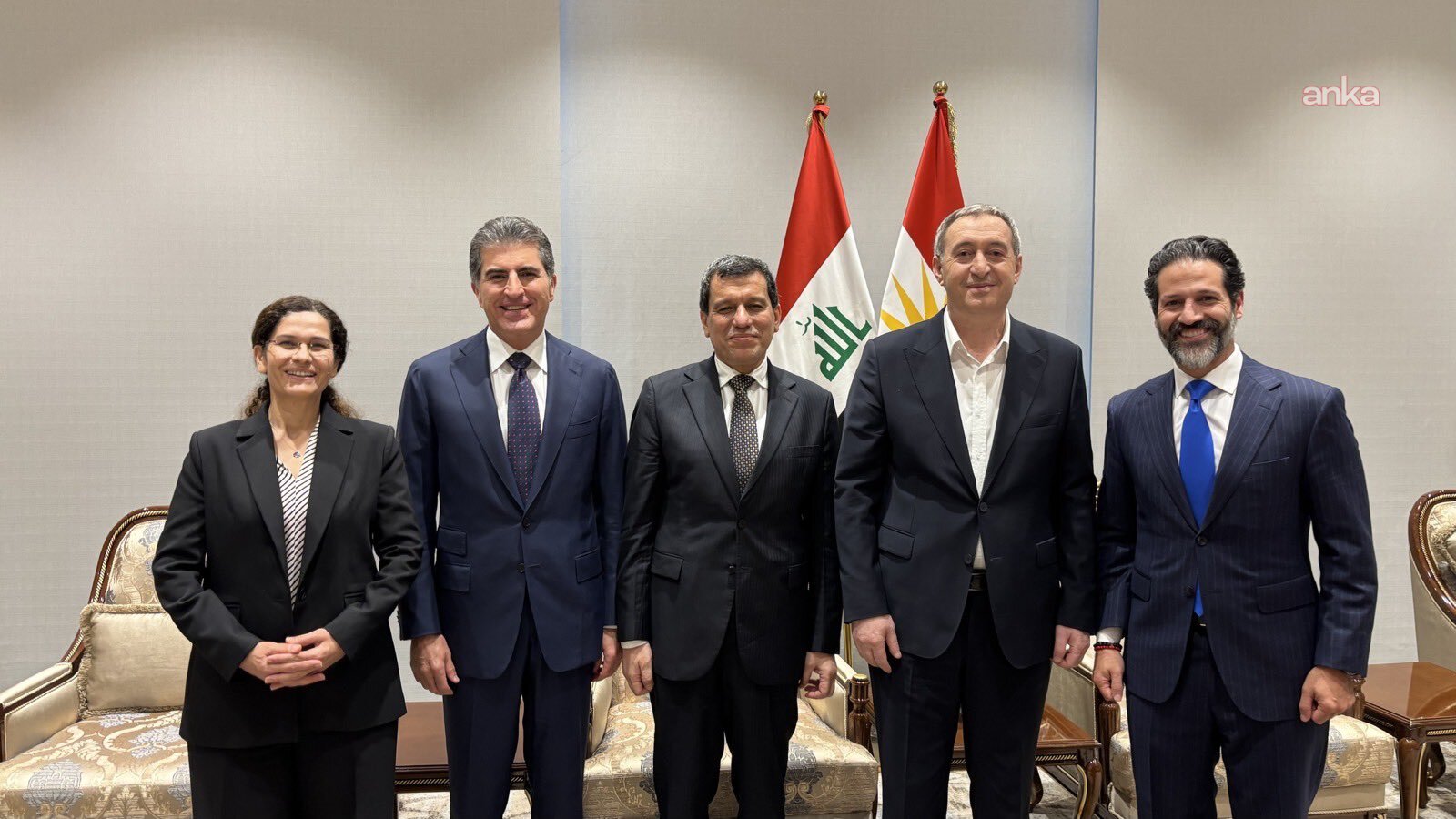 Tuncer Bakırhan, Erbil'deki MERI Forumu kapsamında bölgesel temaslarda bulundu