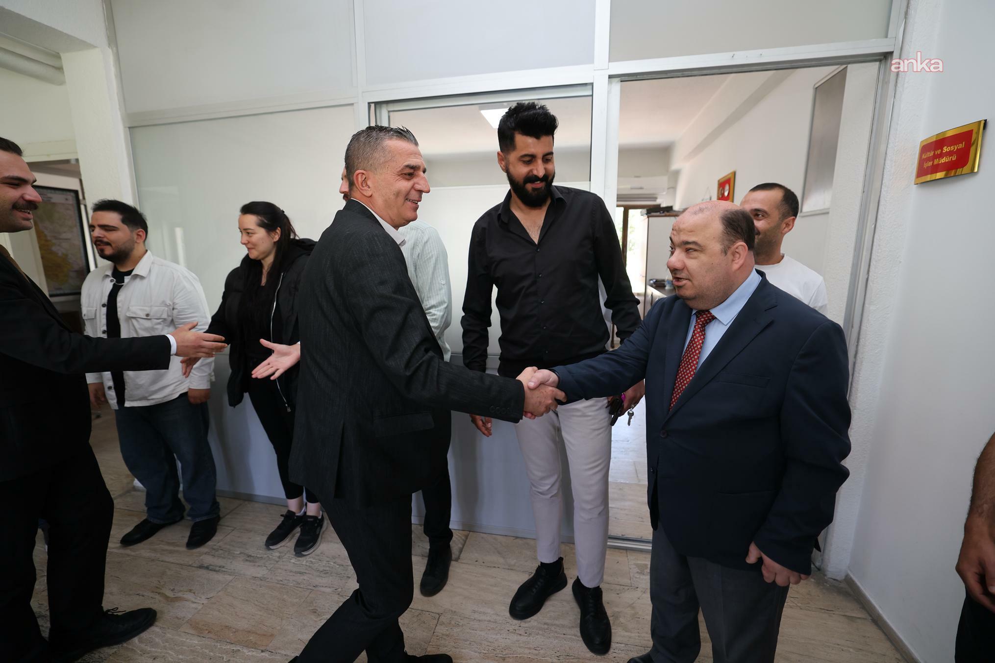 Şehzadeler Belediye Başkanı Şimşek, personelle bayramlaştı