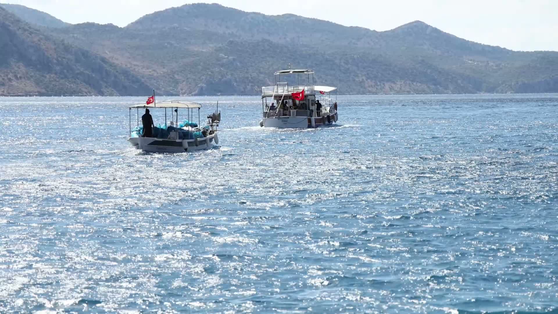 Muğla’da plastik atıklara karşı kıyılarda ortak mücadele