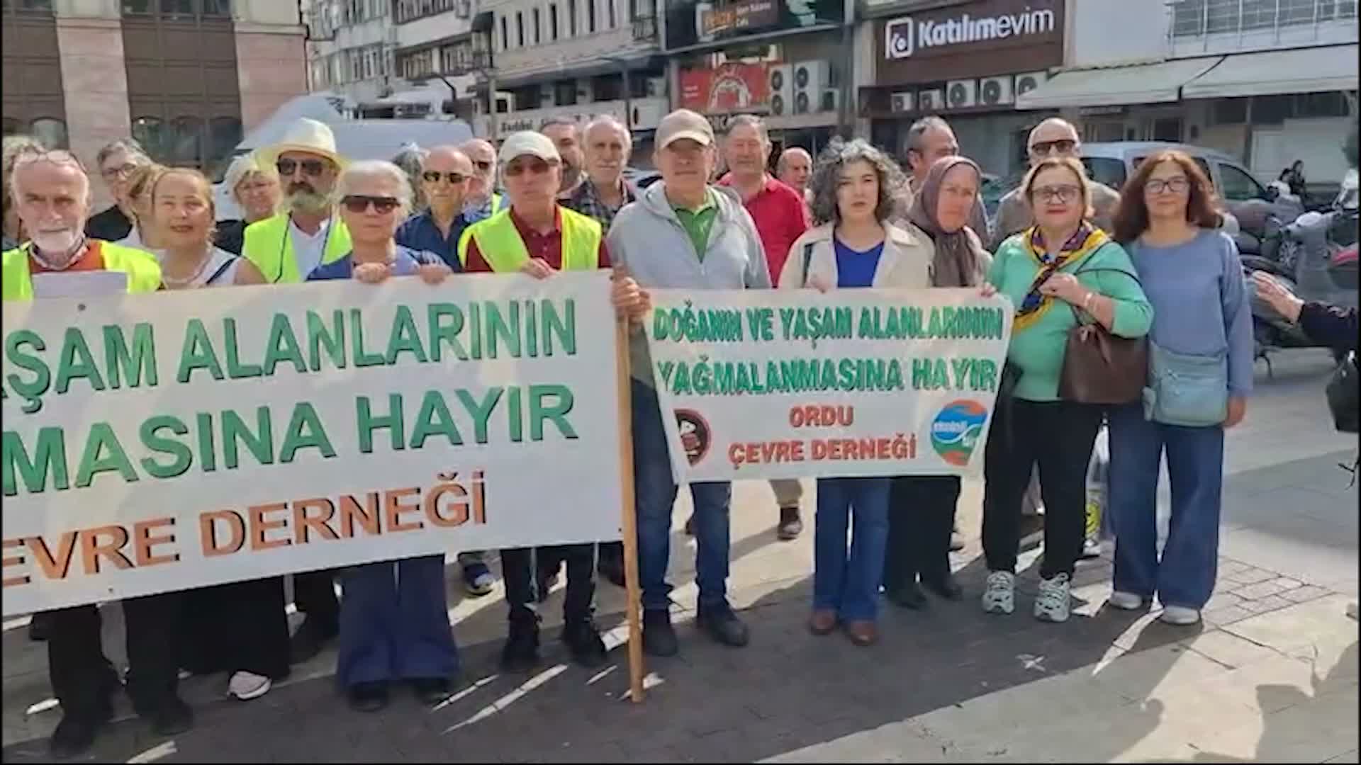 ORÇEV'den Korgan Yaylası’nda yürütülen maden sondajı çalışmalarına protesto