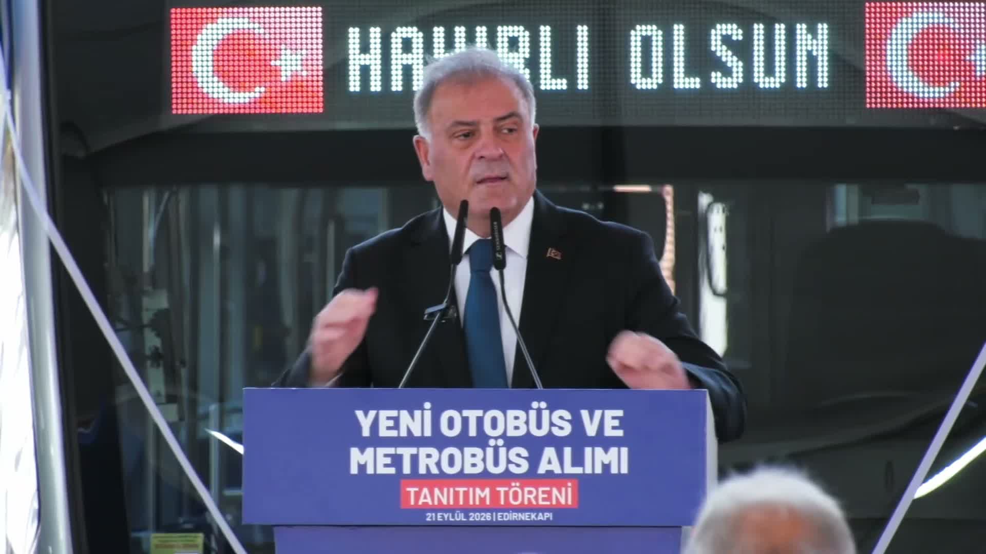 İETT filosuna 650 yeni araç törenle katıldı