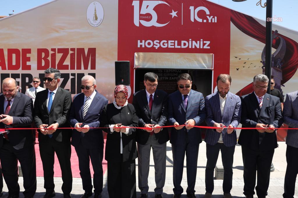 Kütahya'da "15 Temmuz Demokrasi ve Birlik Günü Video ve İçerik Sergisi" ziyarete açıldı