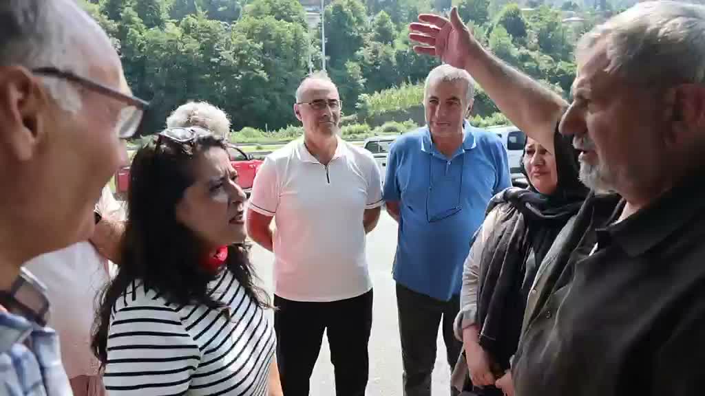 Rize Pazar’da balıkçı köylülerine Emek Partisi Milletvekili Sevda Karaca’dan destek