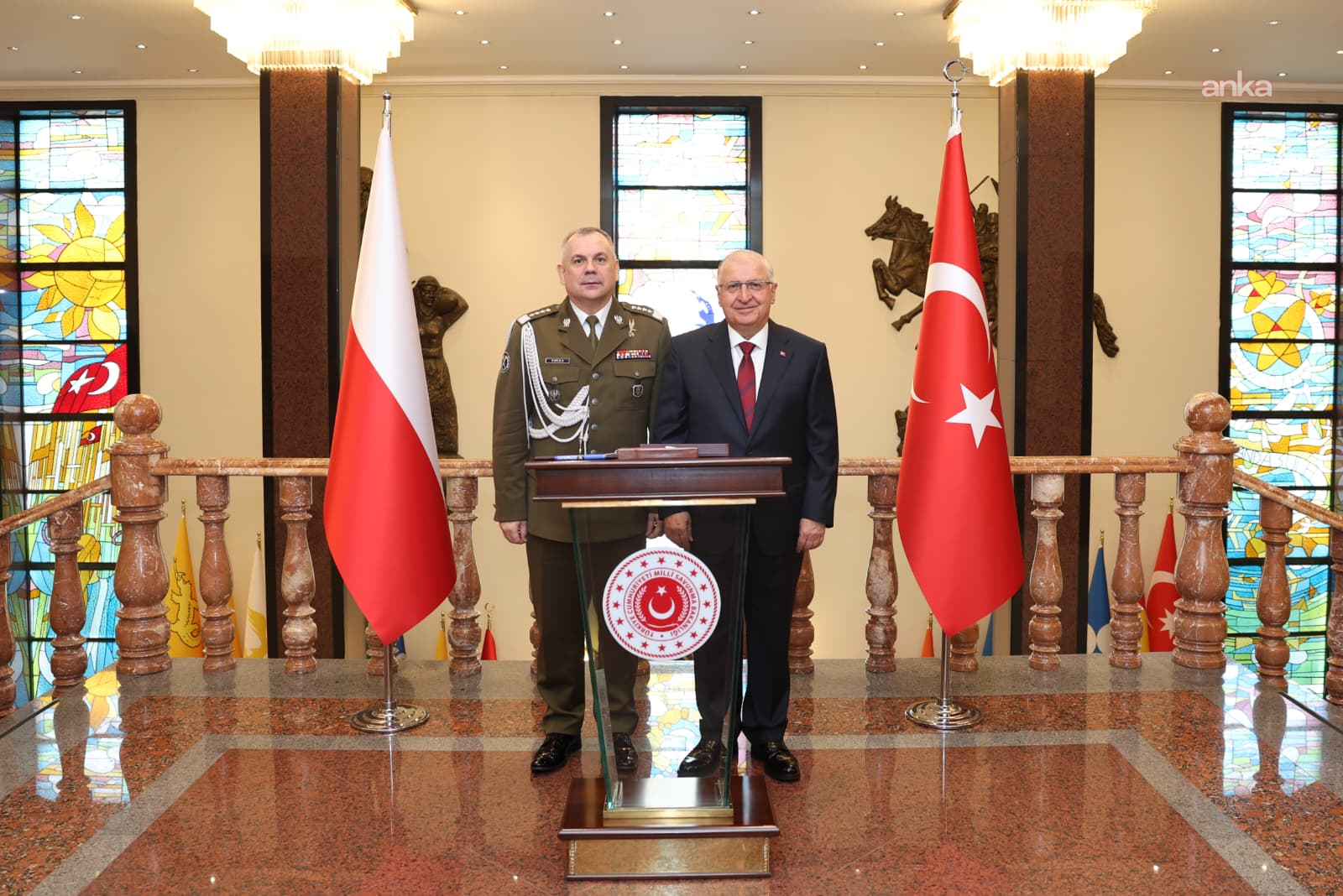 Milli Savunma Bakanı Güler, Polonya Genelkurmay Başkanı Orgeneral Kukula ile görüştü