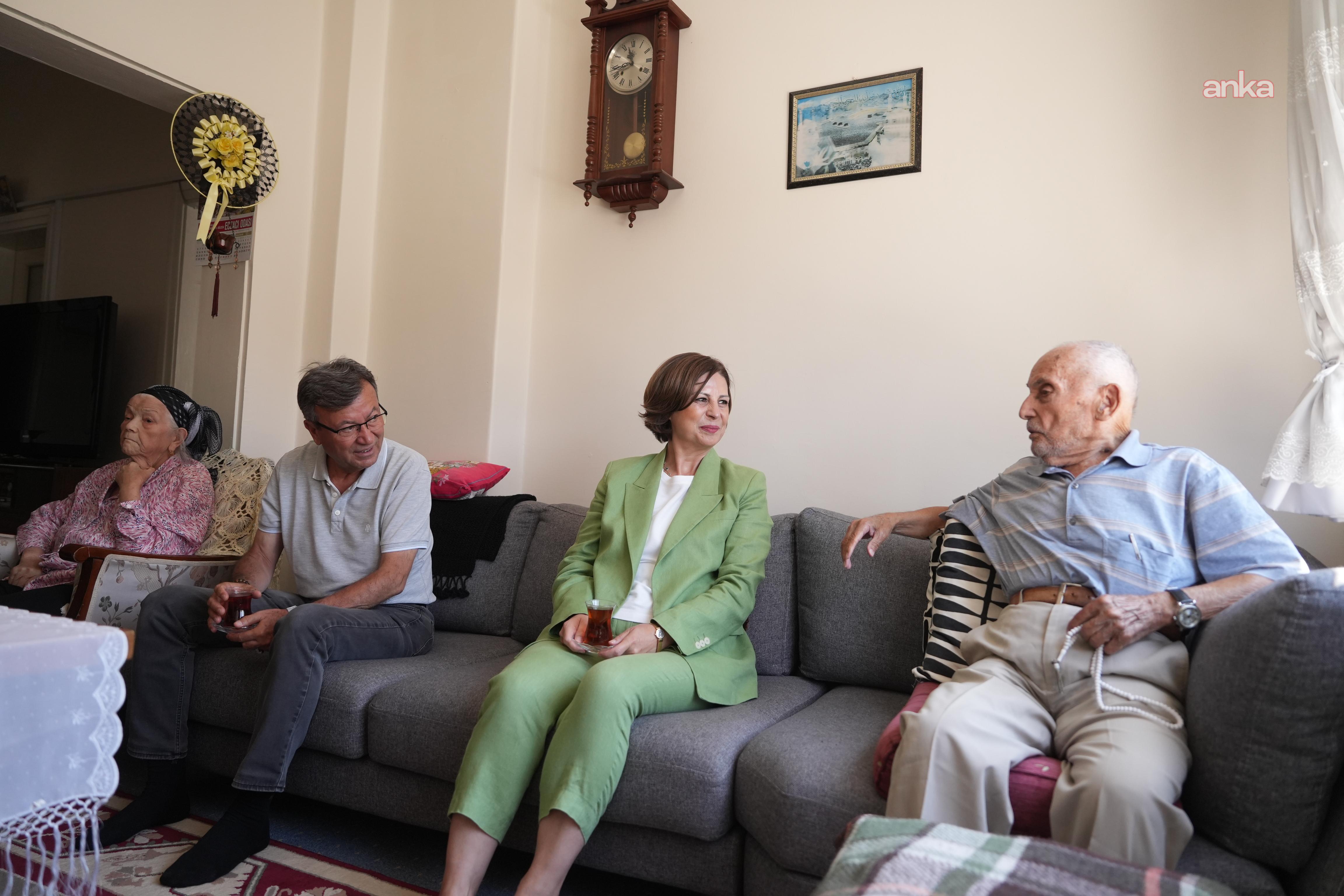 Eskişehir Büyükşehir Belediye Başkanı Ünlüce, yaş almış vatandaşlara yönelik ziyaretlerini sürdürüyor