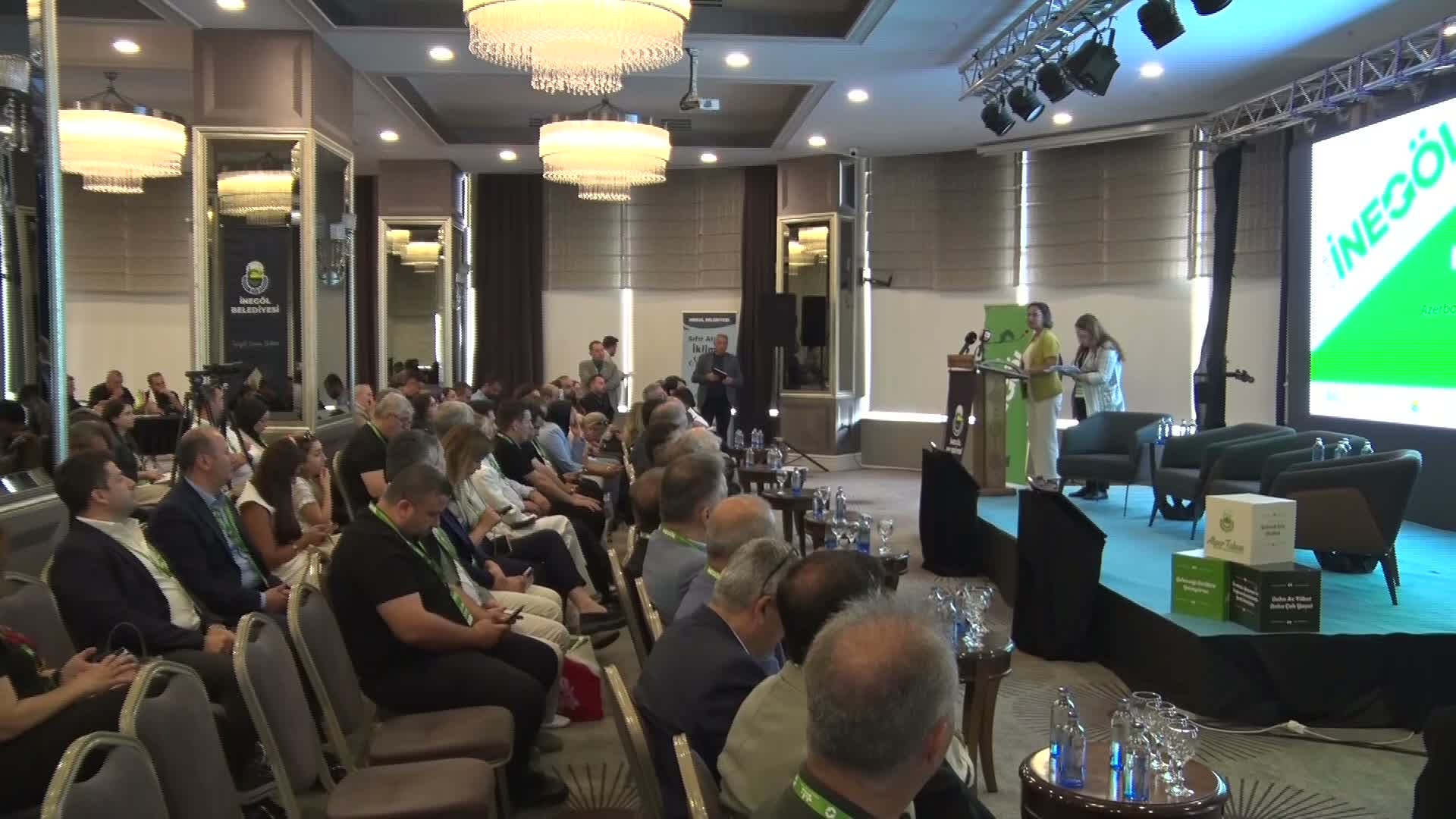 COP İnegöl İklim Değişikliği Konferansı... Türkiye Sağlıklı Kentler Birliği Başkanı Tugay: "Sorumluluk hepimizin”
