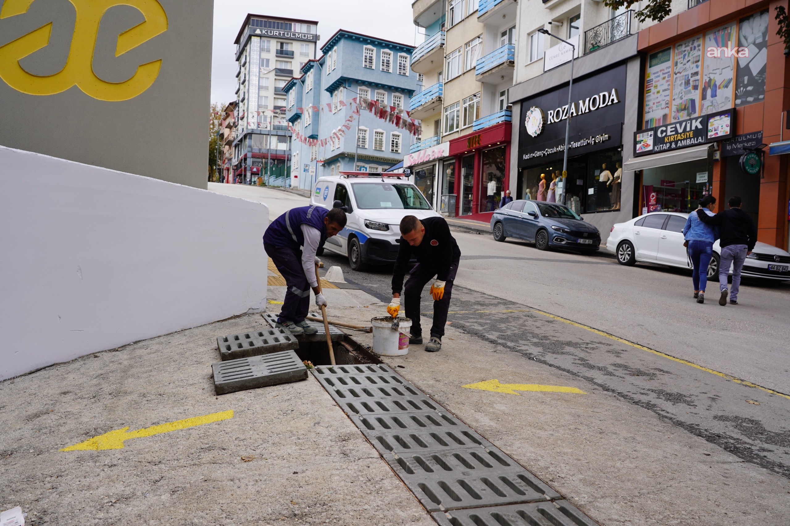 Bilecik’te yağış öncesi mazgallar temizleniyor