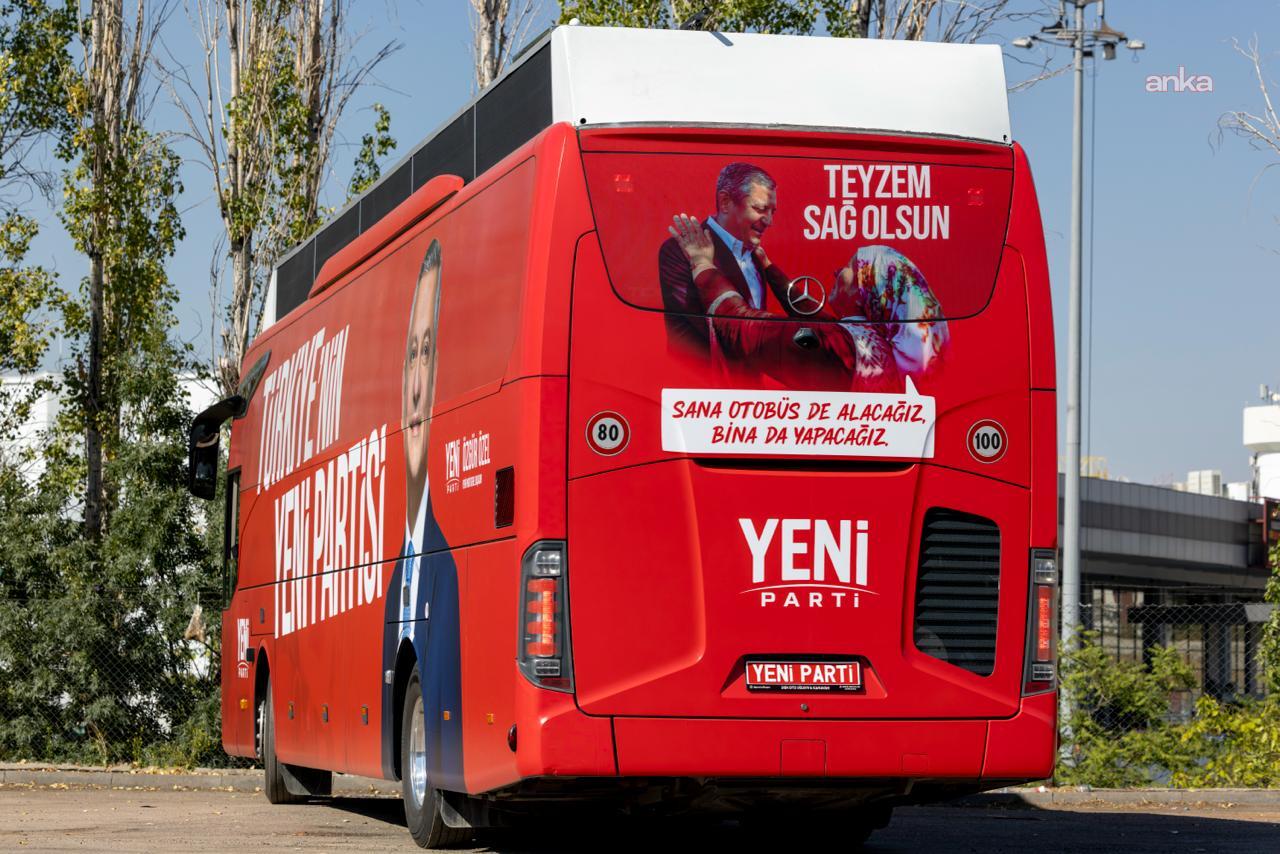 YENİ Parti’nin otobüsü hazır: “Teyzem sağ olsun”