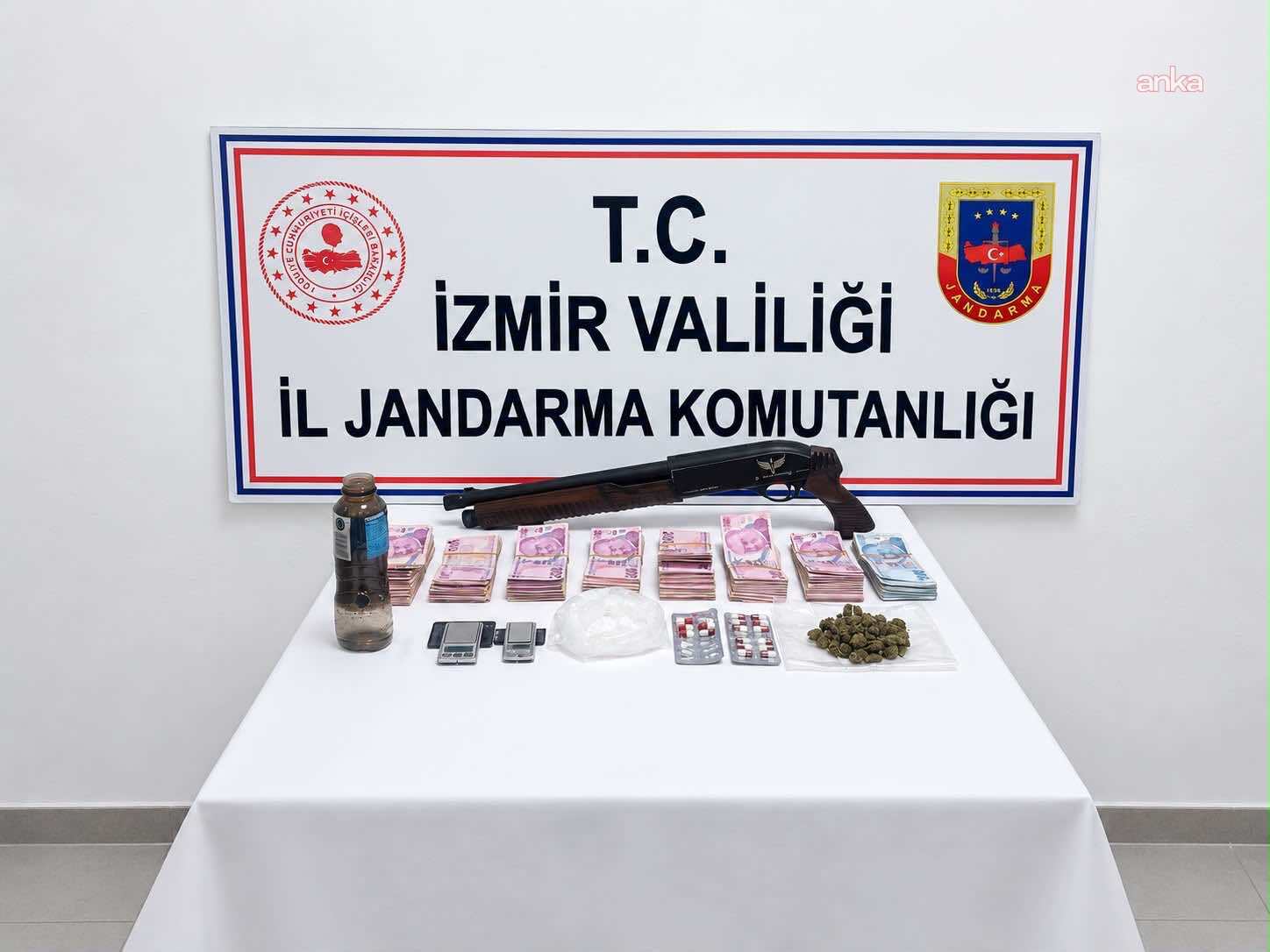 İzmir’de uyuşturucu operasyonu: Kokain, esrar ve sentetik hap ele geçirildi