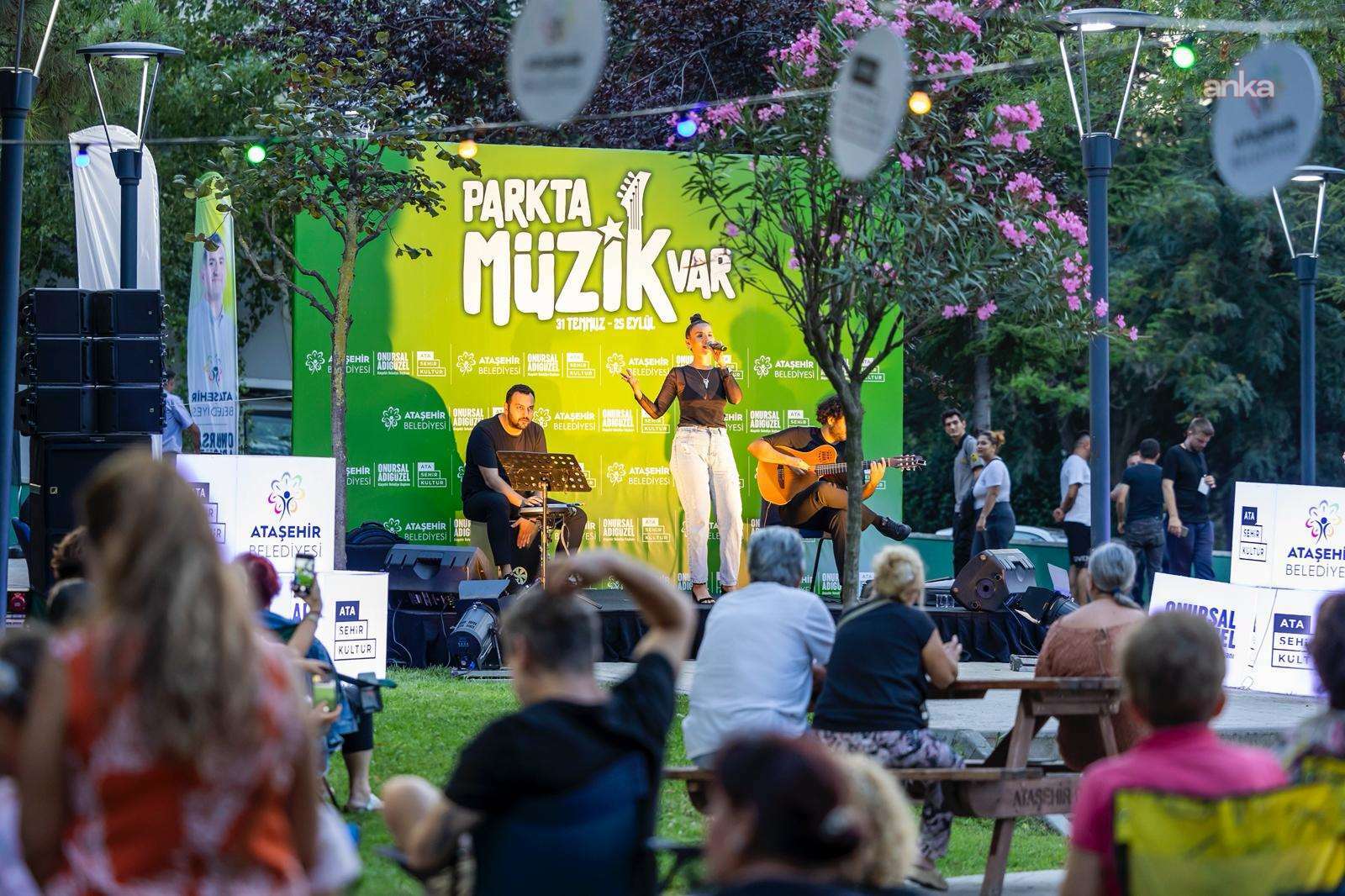 Ataşehir’de yaz akşamları “Parkta Müzik Var” ile renkleniyor