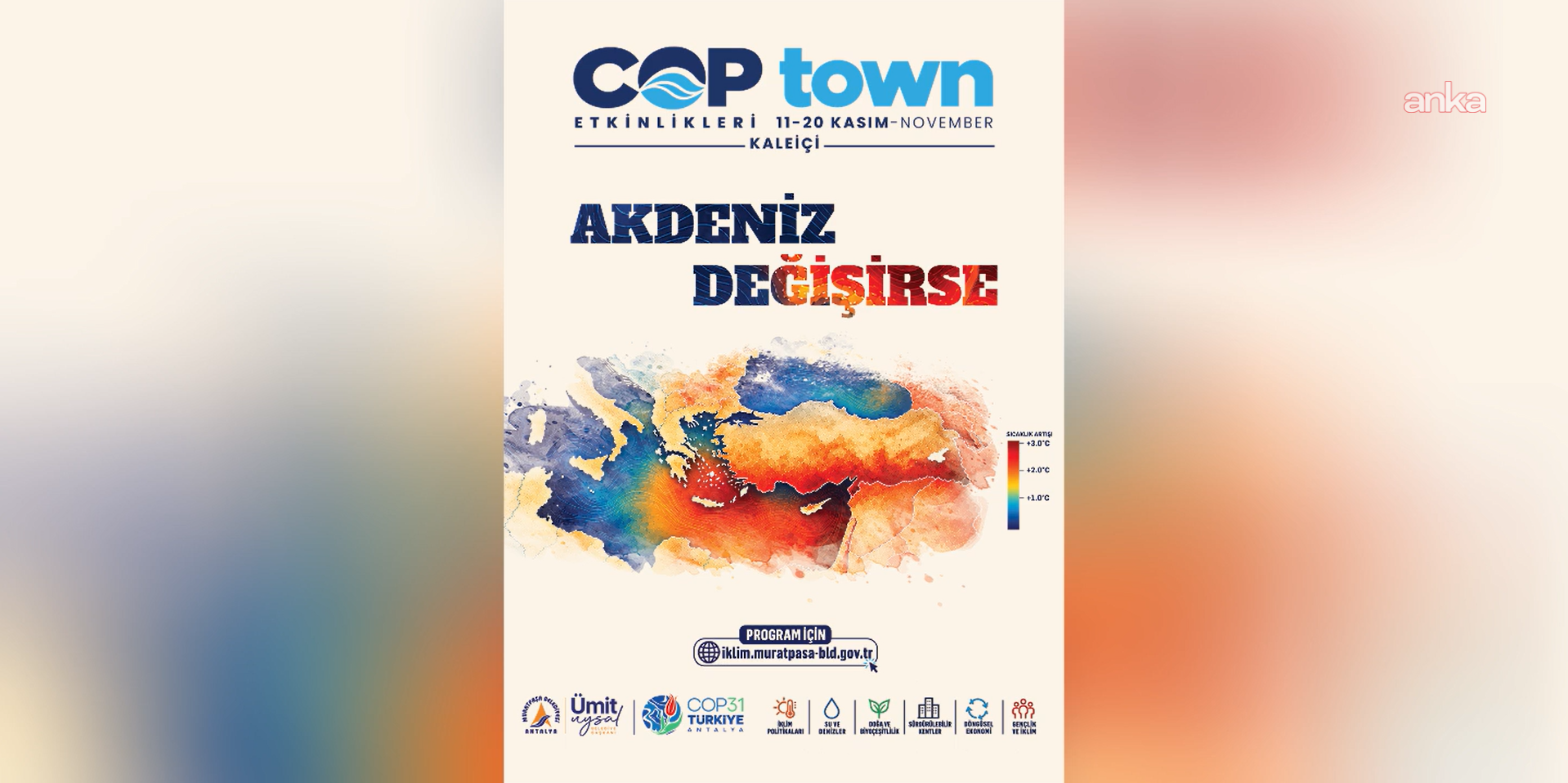 Kaleiçi, "COP TOWN" ile iklim ve sanatın buluşma noktası olacak