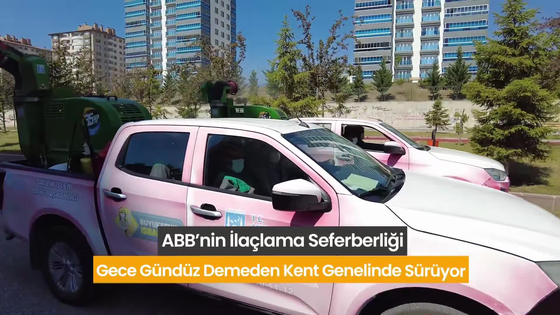 Başkent’te ilaçlama mesaisi sürüyor... BelPlas ekiplerinden Etimesgut’ta kapsamlı çalışma