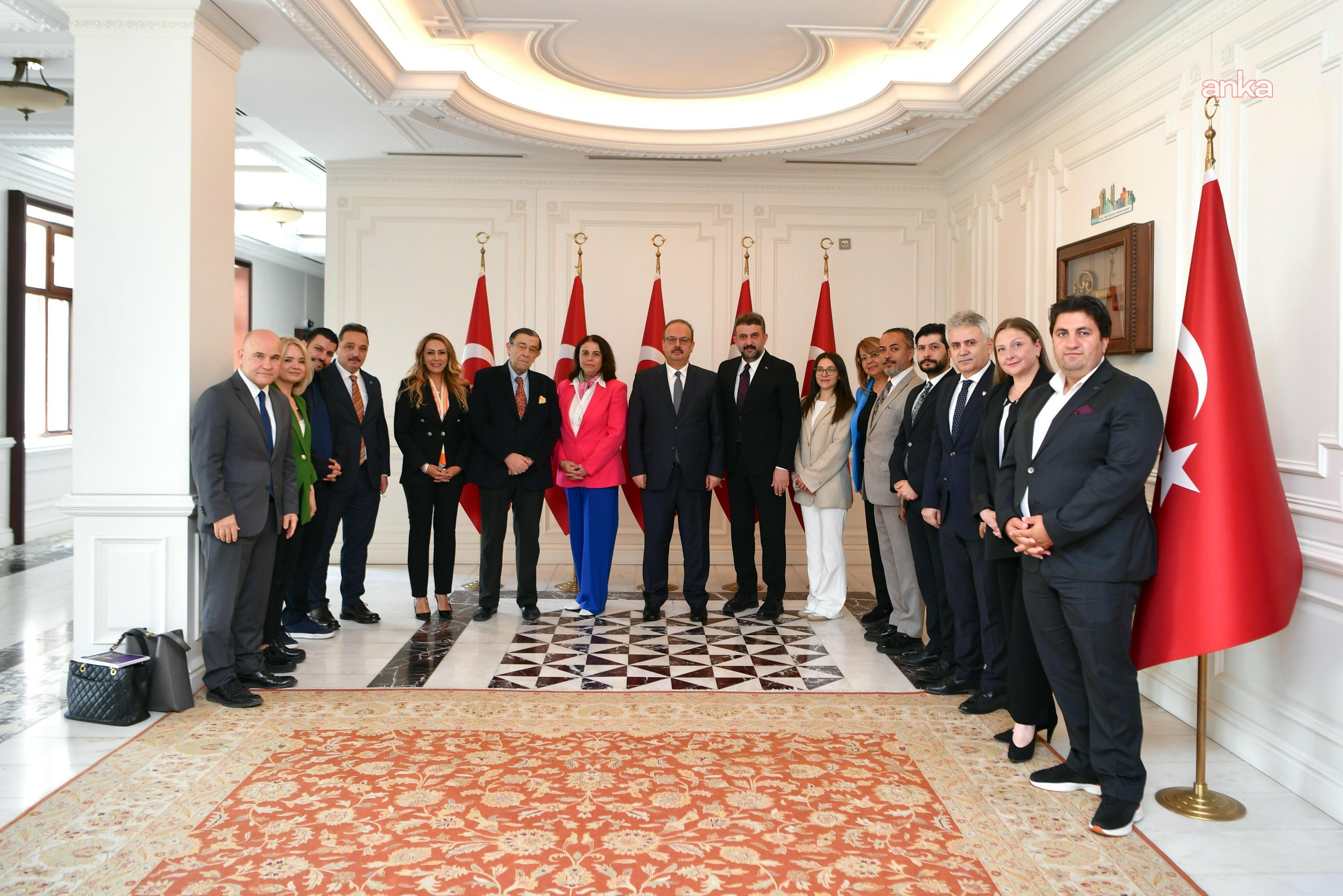 Ankara Valisi Canbolat, AKK Başkanı Yılmaz’ı kabul etti