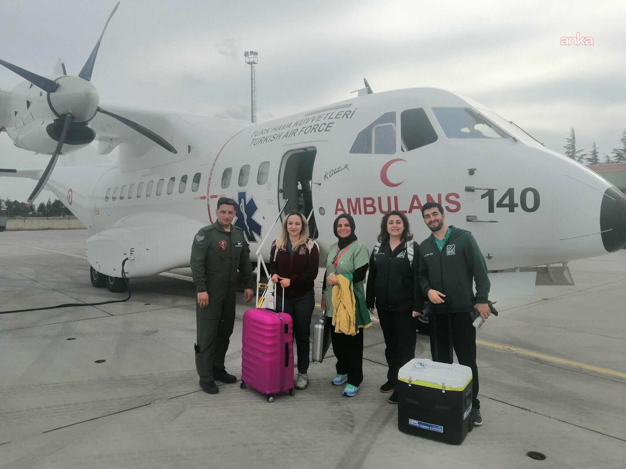 MSB, acil nakil bekleyen hasta için akciğer greftinin İstanbul’a ulaştırıldığını açıkladı