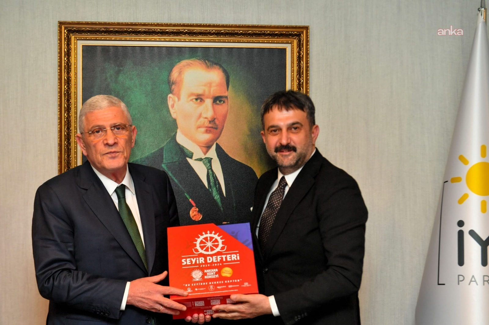 AKK Başkanı Yılmaz’dan Müsavat Dervişoğlu’na ziyaret