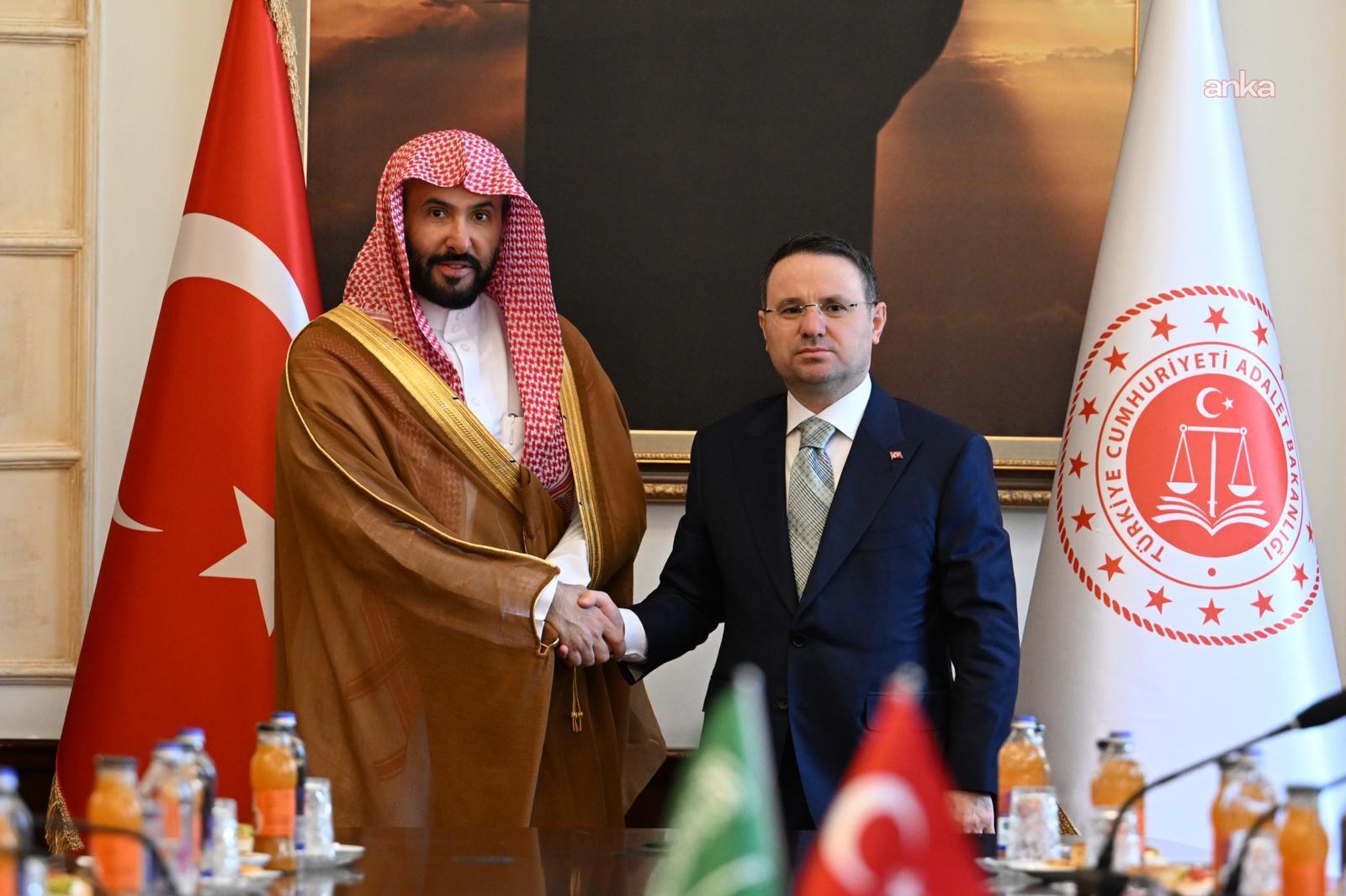 Adalet Bakanı Gürlek, Suudi mevkidaşı ile bir araya geldi