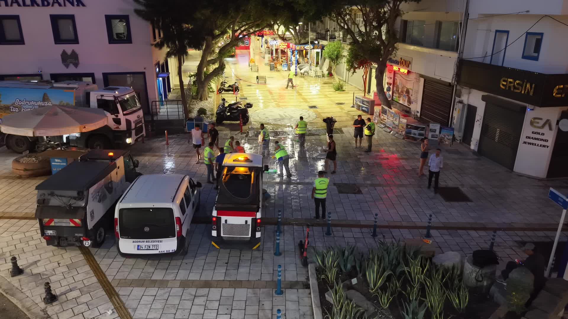 Bodrum Belediyesi Çarşı Mahallesinde kapsamlı temizlik